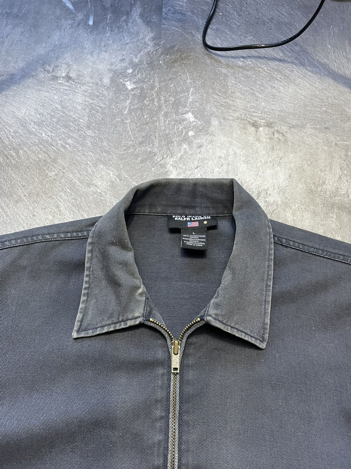 Polo Ralph Lauren Polo Jeans Co. Ralph Lauren USA Vintage Worker Denim Jacket Size US L / EU 52-54 / 3 - 3 Thumbnail