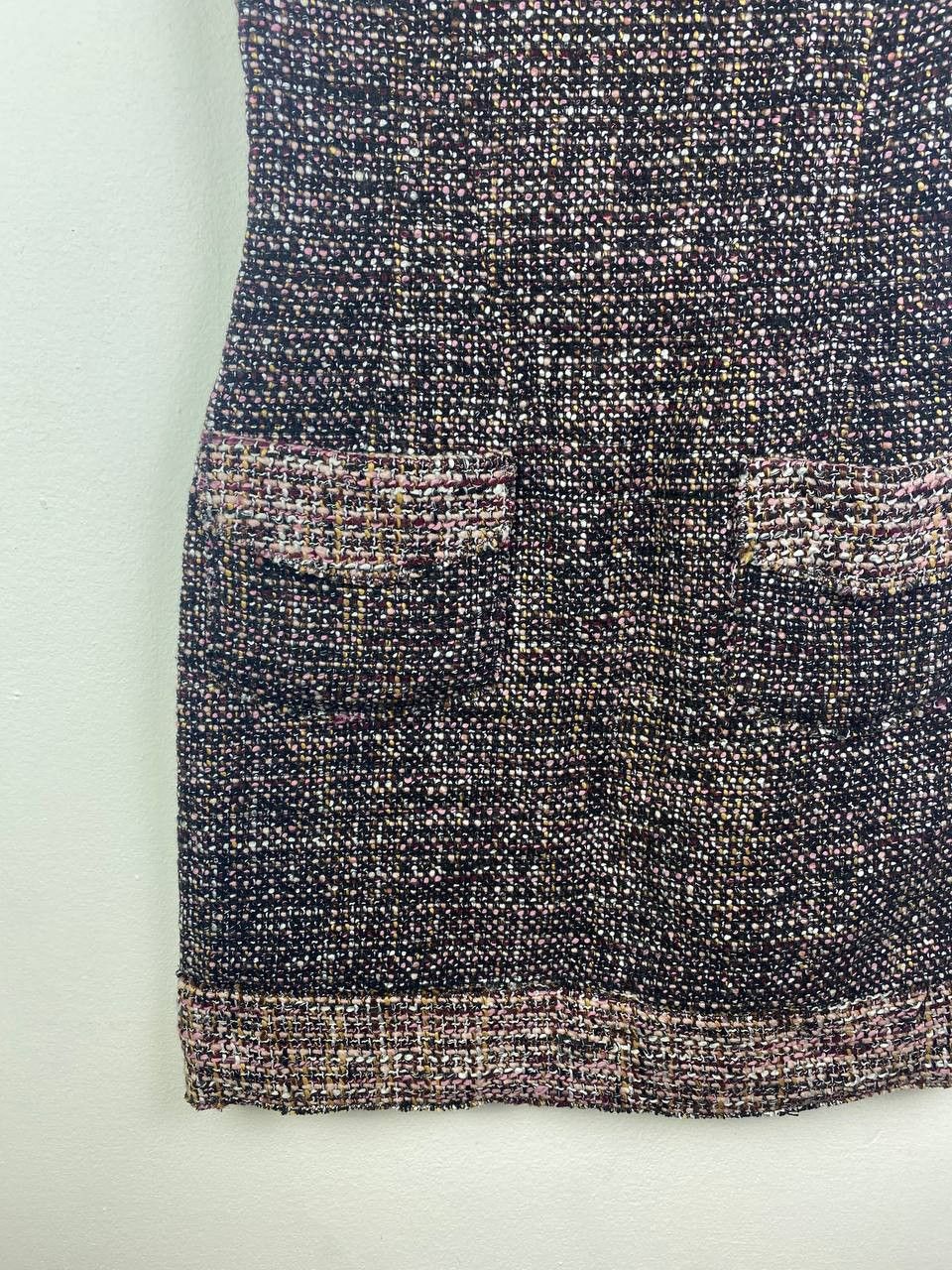 Dolce & Gabbana Dolce&Gabbana tweed mini dress lace up back size S Size S / US 4 / IT 40 - 4 Thumbnail