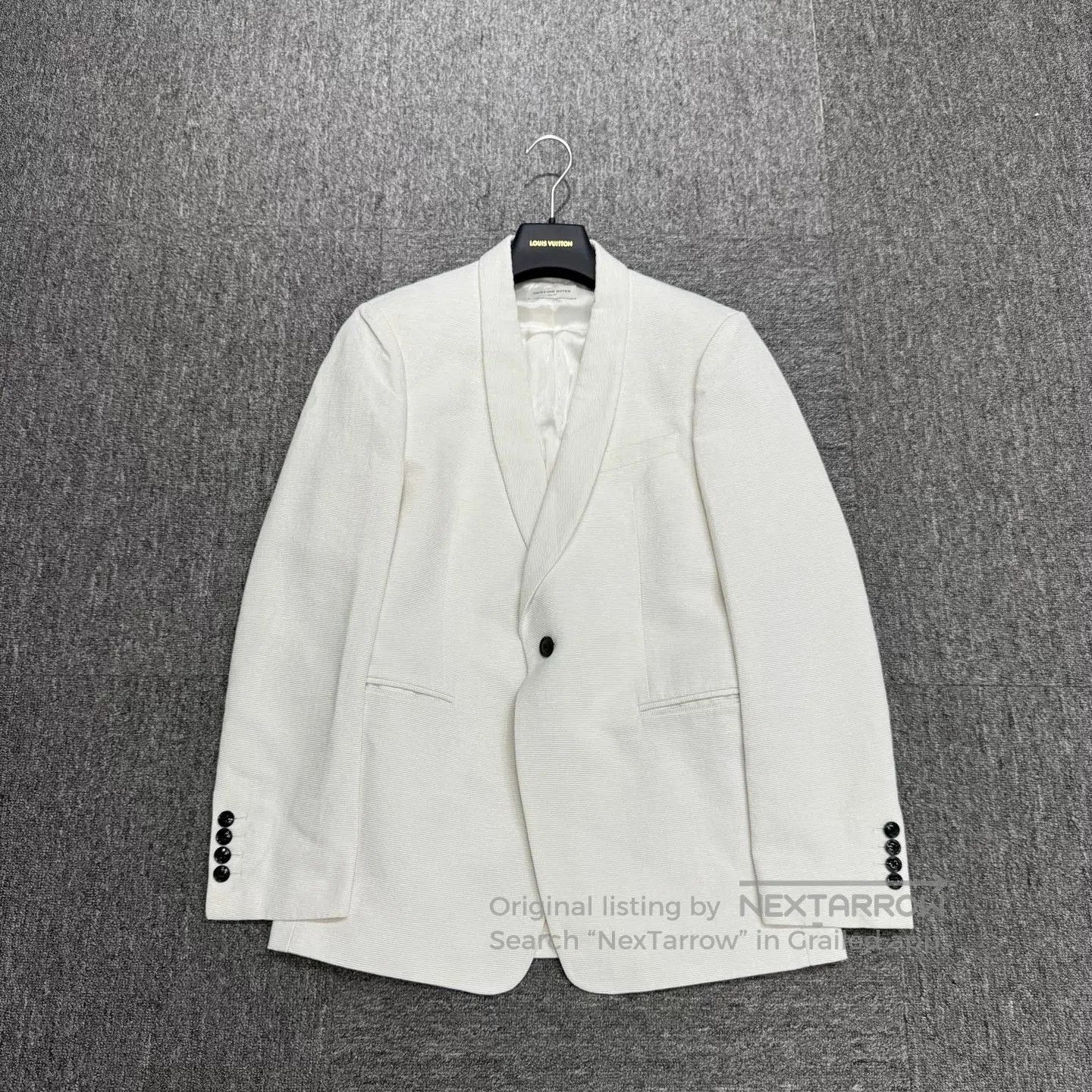 Dries Van Noten Dries Van Noten White Blazer. Size US S / EU 44-46 / 1 - 1 Thumbnail