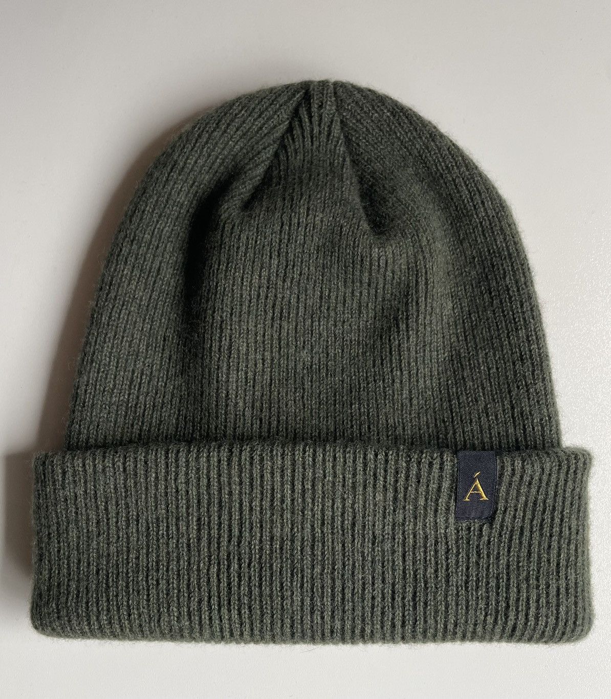 Other Anian Recycled Cashmere/ Merino Beanie DARK GREEN Size ONE SIZE - 1 Thumbnail