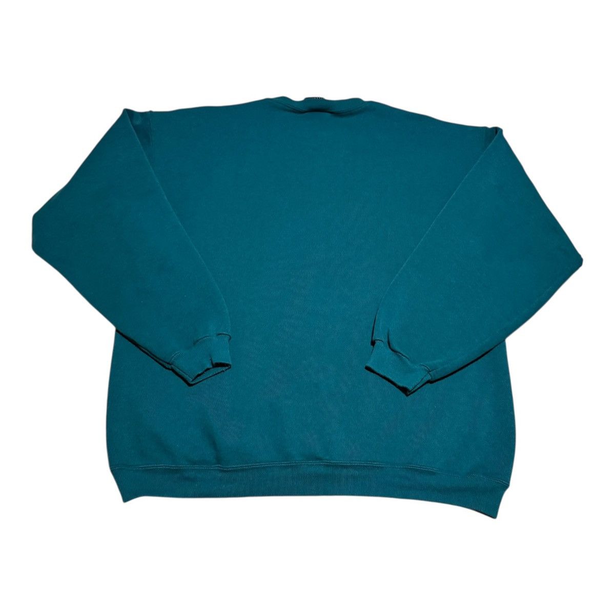 Hanes Vintage Hanes Turquoise Sweatshirt Men's Oversized Medium Size US M / EU 48-50 / 2 - 2 Thumbnail