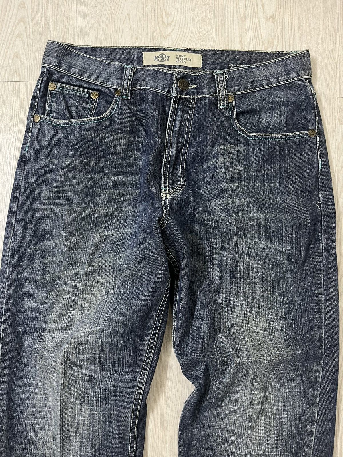 Ecko Unltd. × JNCO Vintage Y2K Most official Seven Jeans Size US 34 / EU 50 - 6 Thumbnail