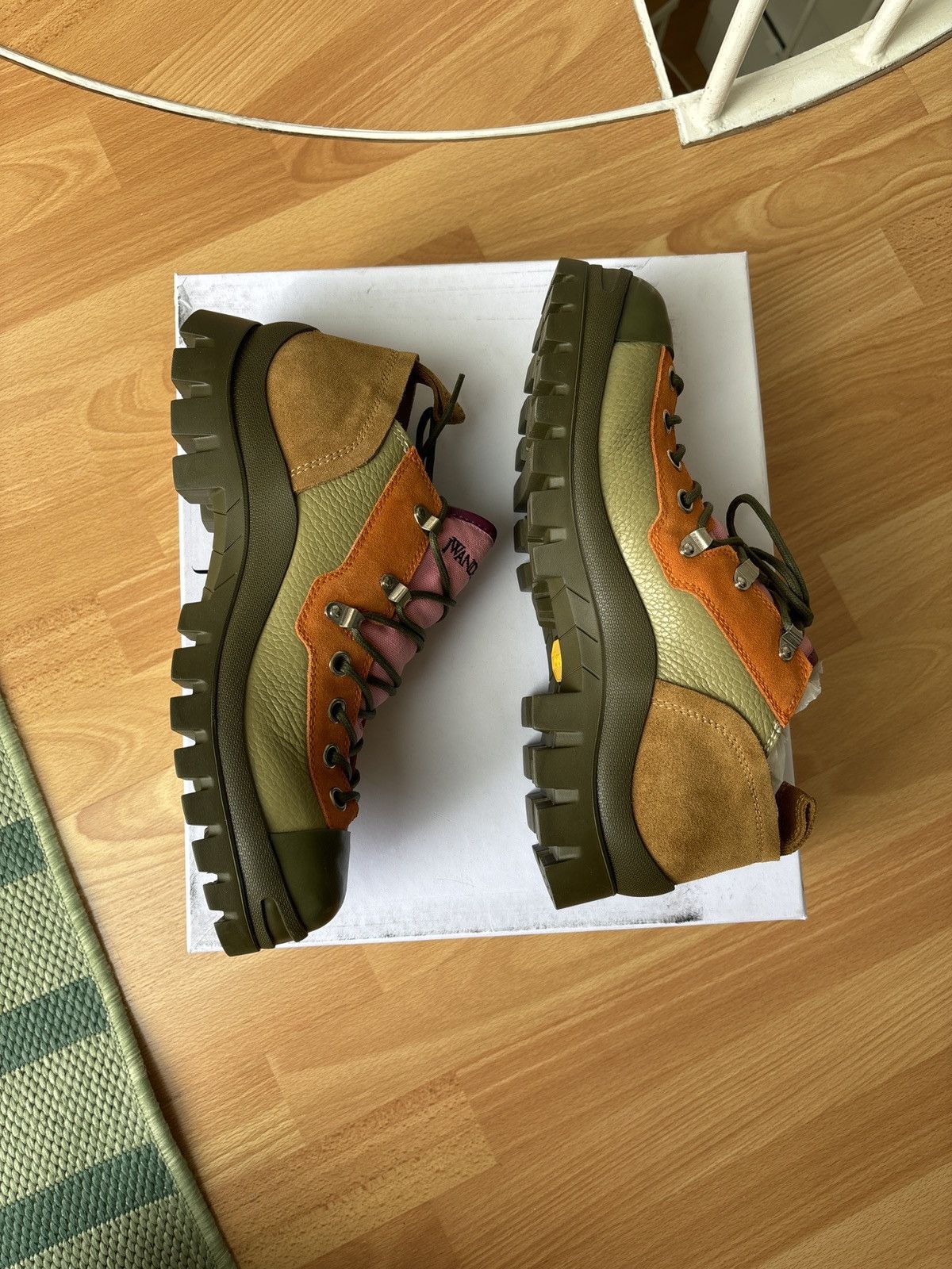 JW Anderson Calf Grain Hiking Sneaker Size US 9 / EU 42 - 10 Thumbnail