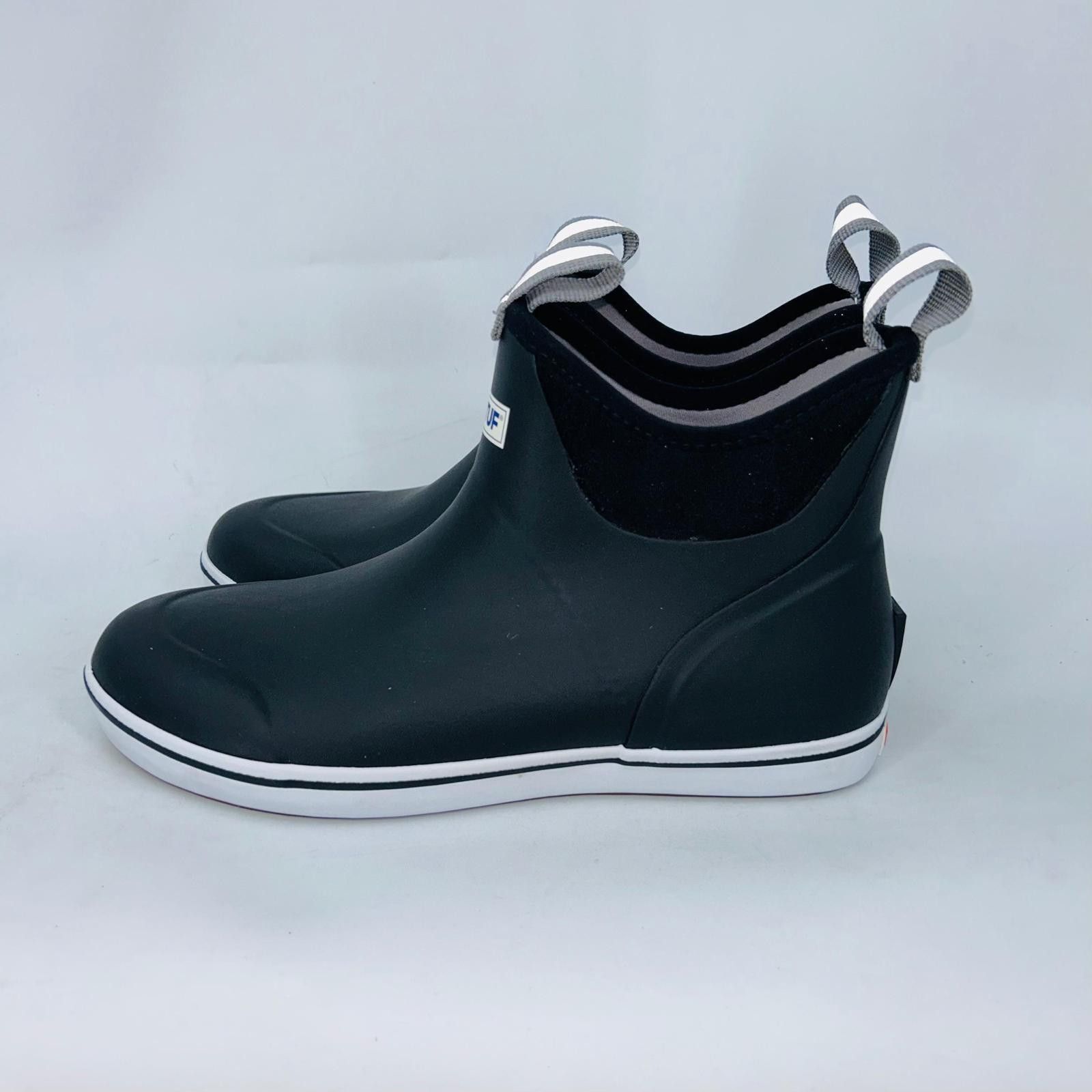 Other XTRATUF MENS BLACK/WHITE WATERPROOF ANKLE DECK BOOTS SIZE 9 Size US 9 / EU 42 - 4 Thumbnail