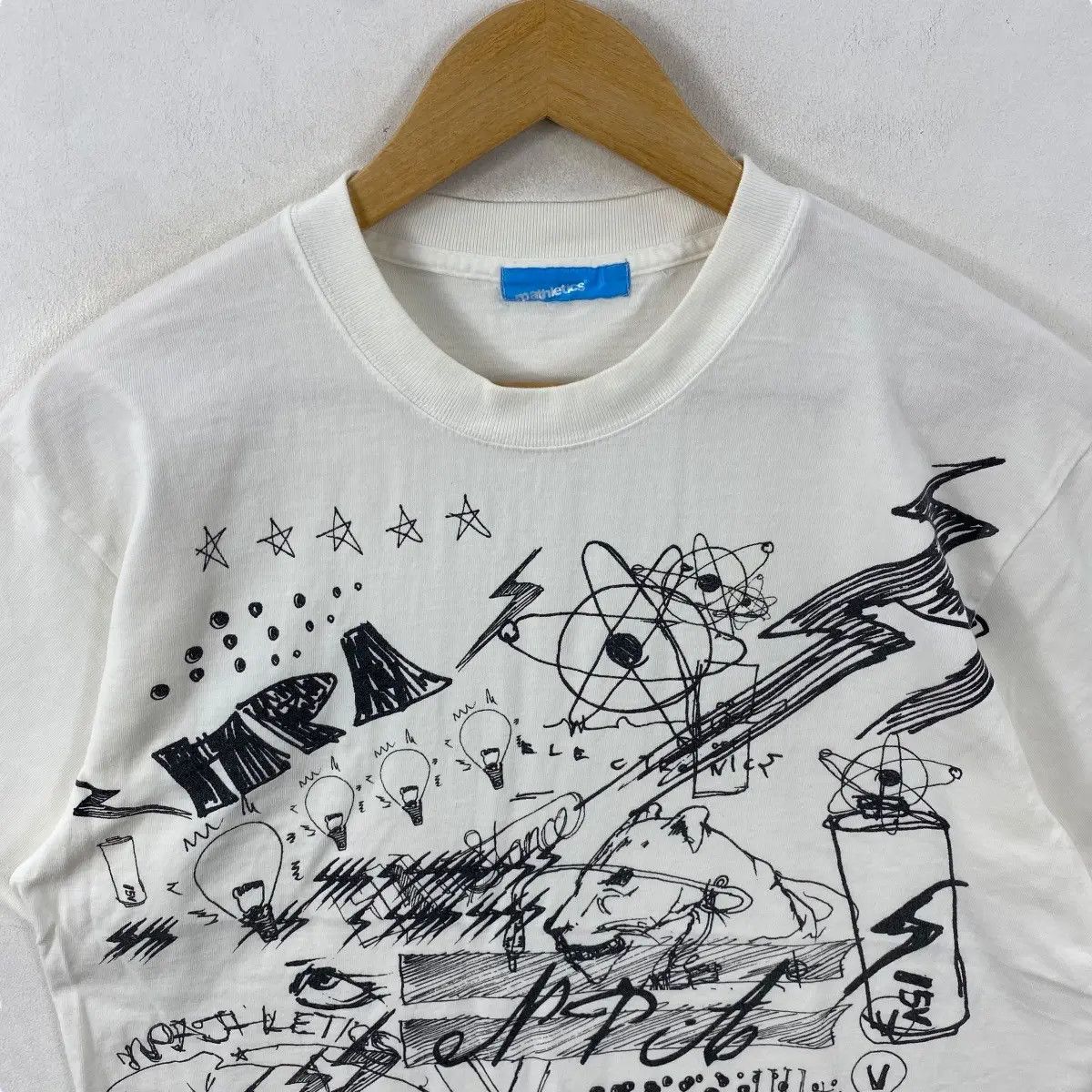 Other Vintage 00's GRAFFITI ART Graphics Design Tee Shirt Size US L / EU 52-54 / 3 - 2 Thumbnail