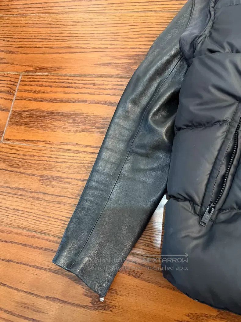 Undercover Undercover Leather sleeve down jacket Size US L / EU 52-54 / 3 - 3 Thumbnail