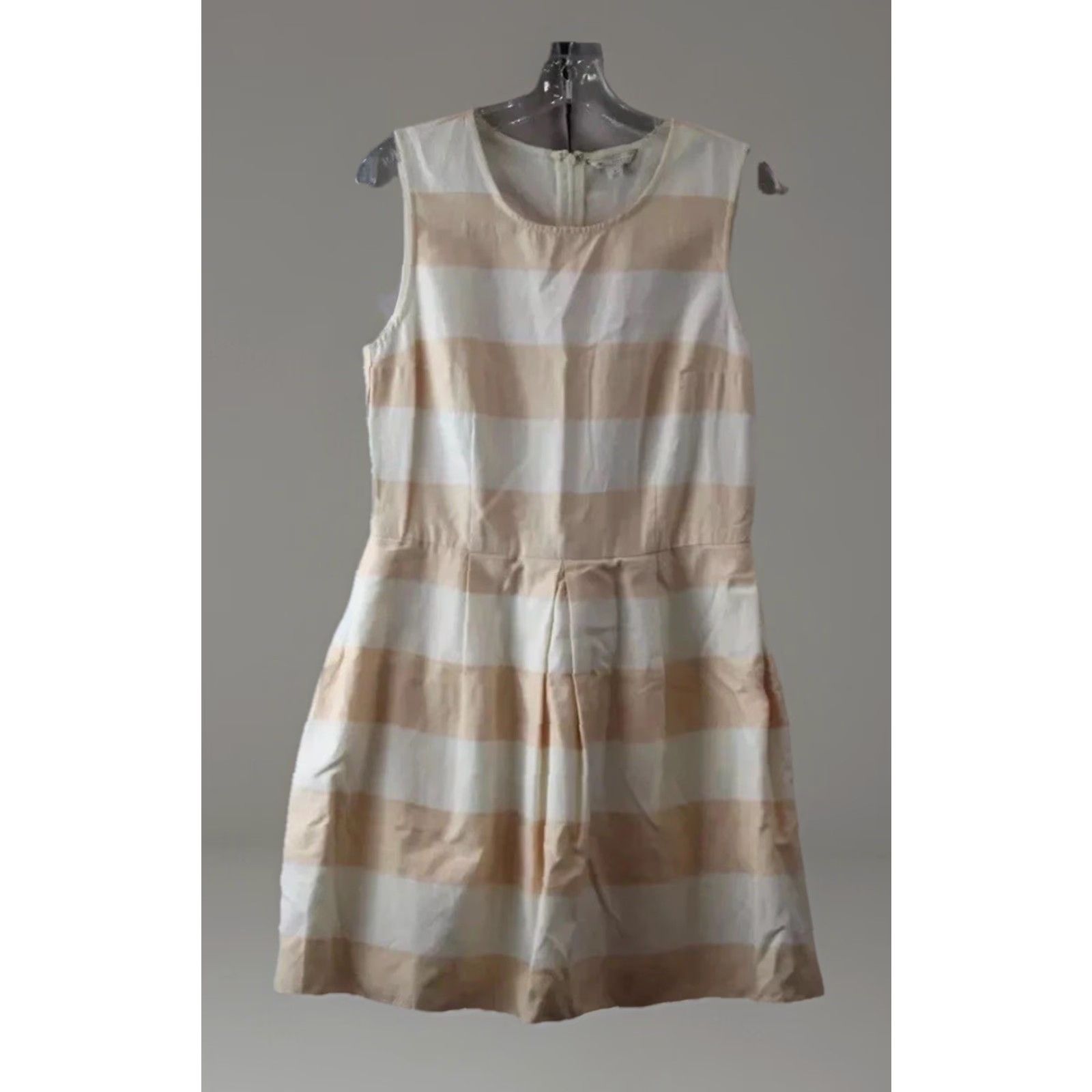 Gap Gap L.A. Summer Pink & White Striped Cocktail Dress Size 6 Womens Knee Length Fit & Flare Party/Cocktail Size M / US 6-8 / IT 42-44 - 2 Thumbnail