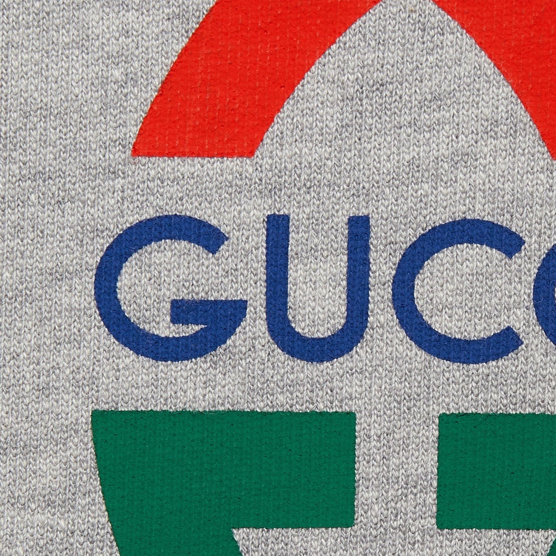 Gucci o1loc1c0925 Cotton Jersey Printed Sweatshirt in Gray Size US L / EU 52-54 / 3 - 5 Thumbnail