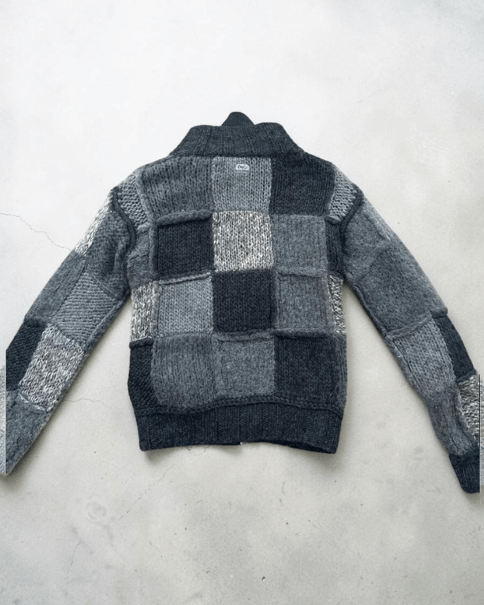 Dolce & Gabbana FW2008 Dolce & Gabbana Patched Wool Cardigan Jacket Size US M / EU 48-50 / 2 - 3 Thumbnail