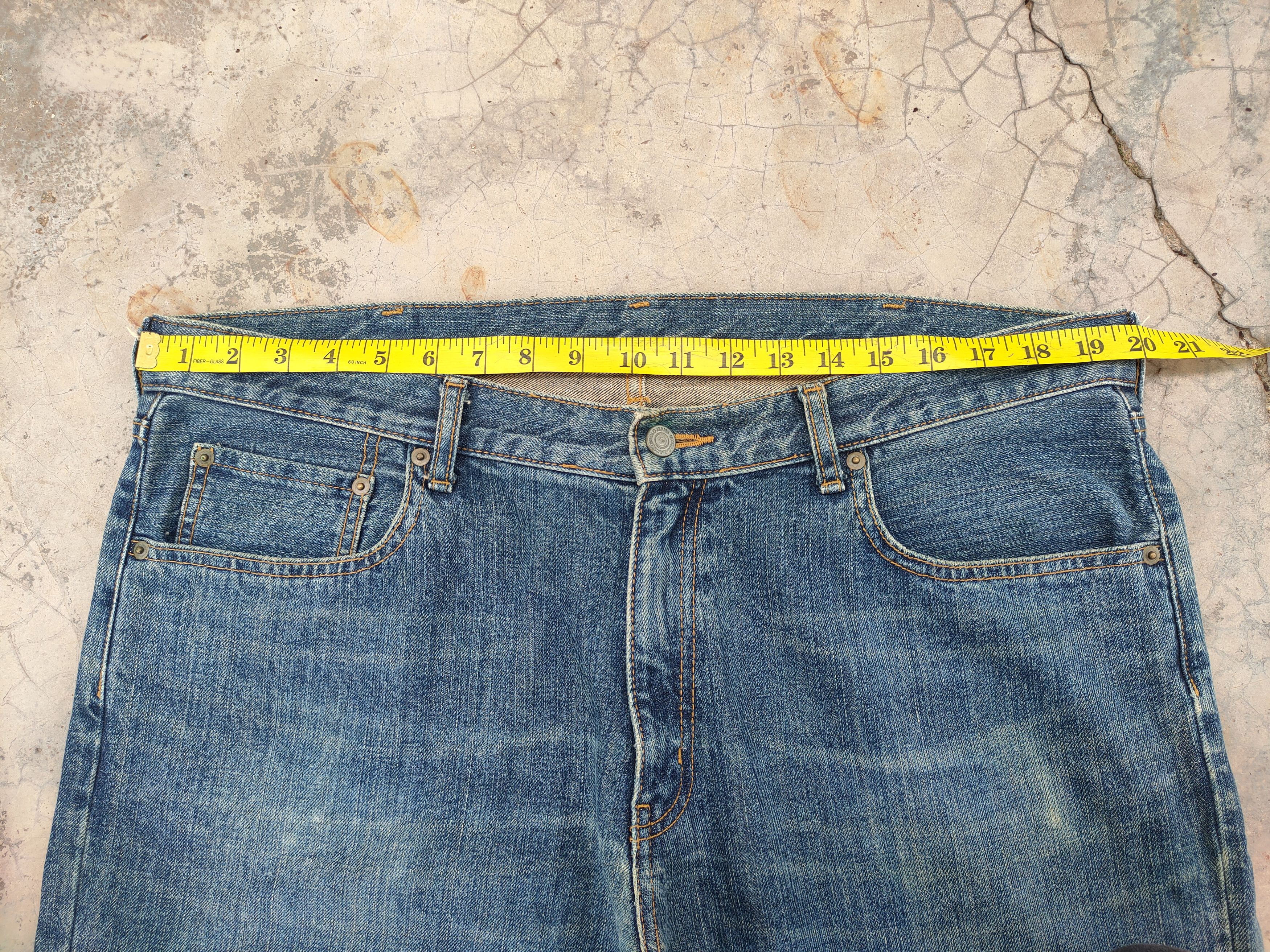 Japanese Brand × Jean × Vintage VINTAGE JAPANESE FADED JEANS DENIM PANTS Size US 40 / EU 56 - 6 Thumbnail