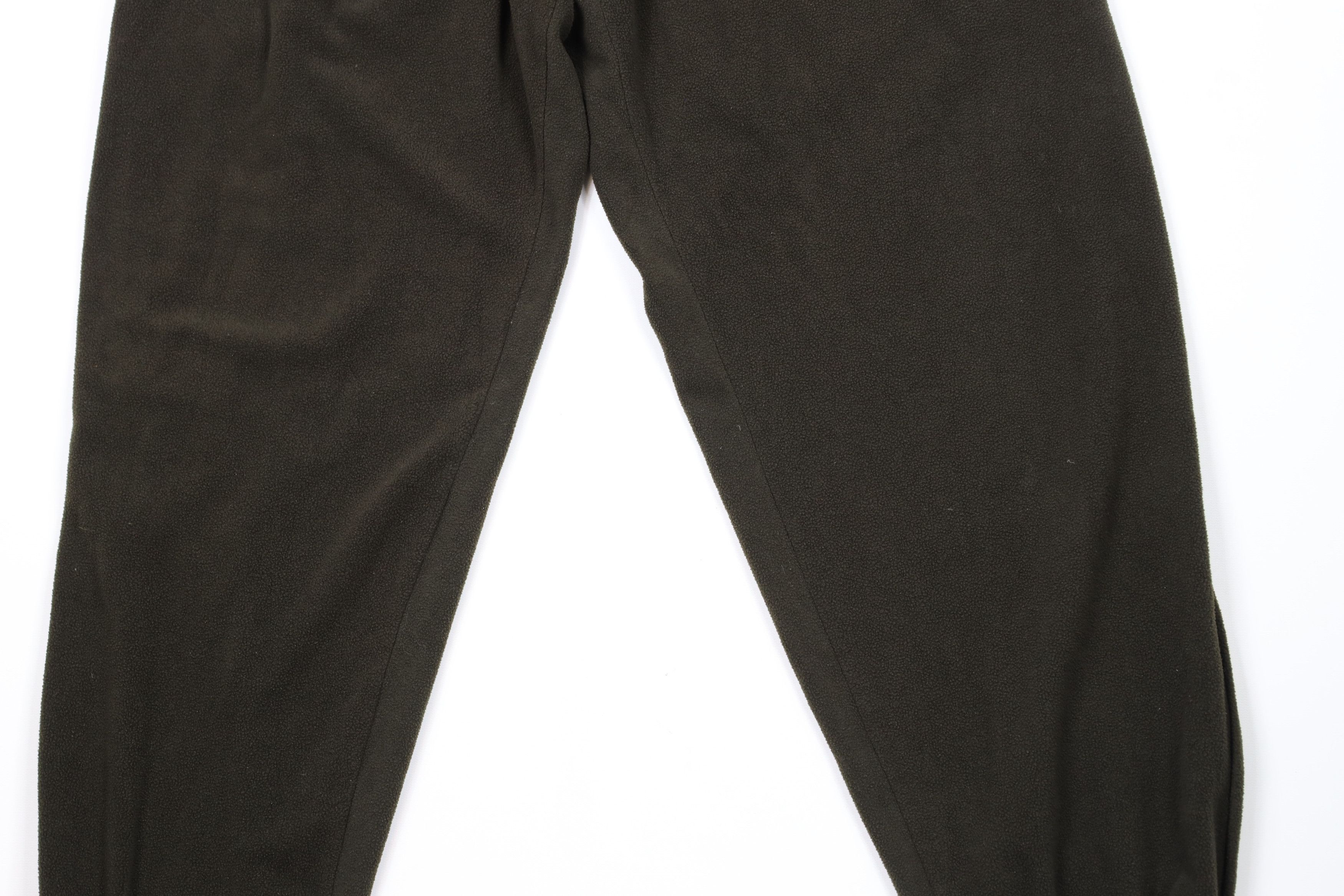 Vintage Vintage 90s Streetwear Fleece Sweatpants Joggers Green Size US 34 / EU 50 - 3 Thumbnail