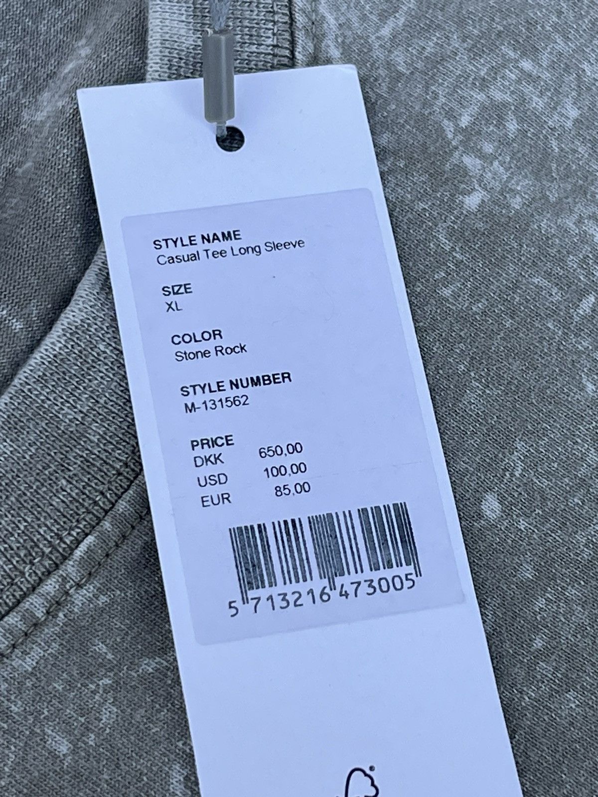 Han Kjobenhavn !DS! FW22 Han Kjobenhavn Casual Stone Rock Long Sleeve Size US L / EU 52-54 / 3 - 20 Thumbnail