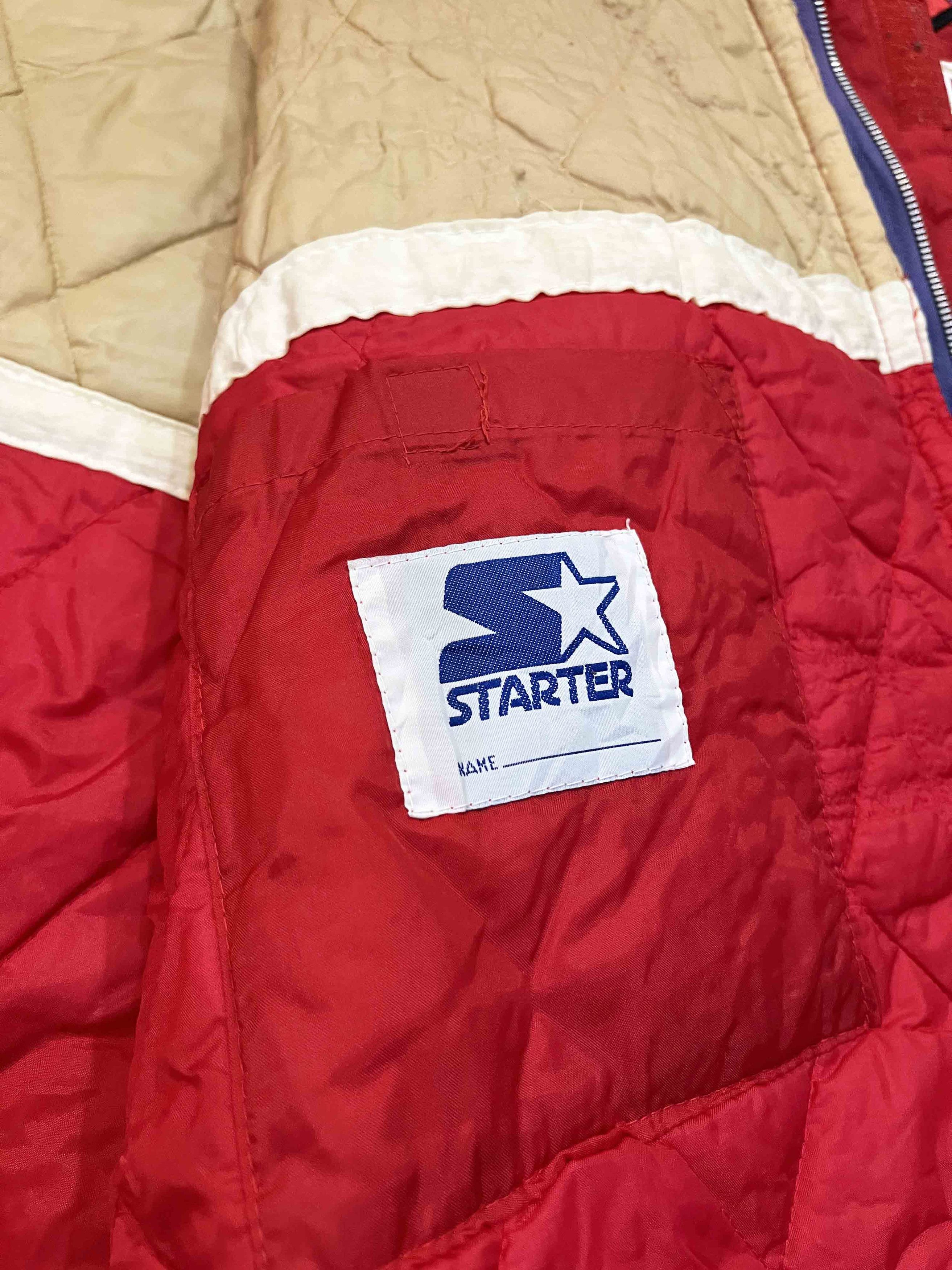 NFL × Starter Vintage Starter NFL San Francisco 49ers Hoodie Puffer Jacket Size US XXL / EU 58 / 5 - 12 Thumbnail