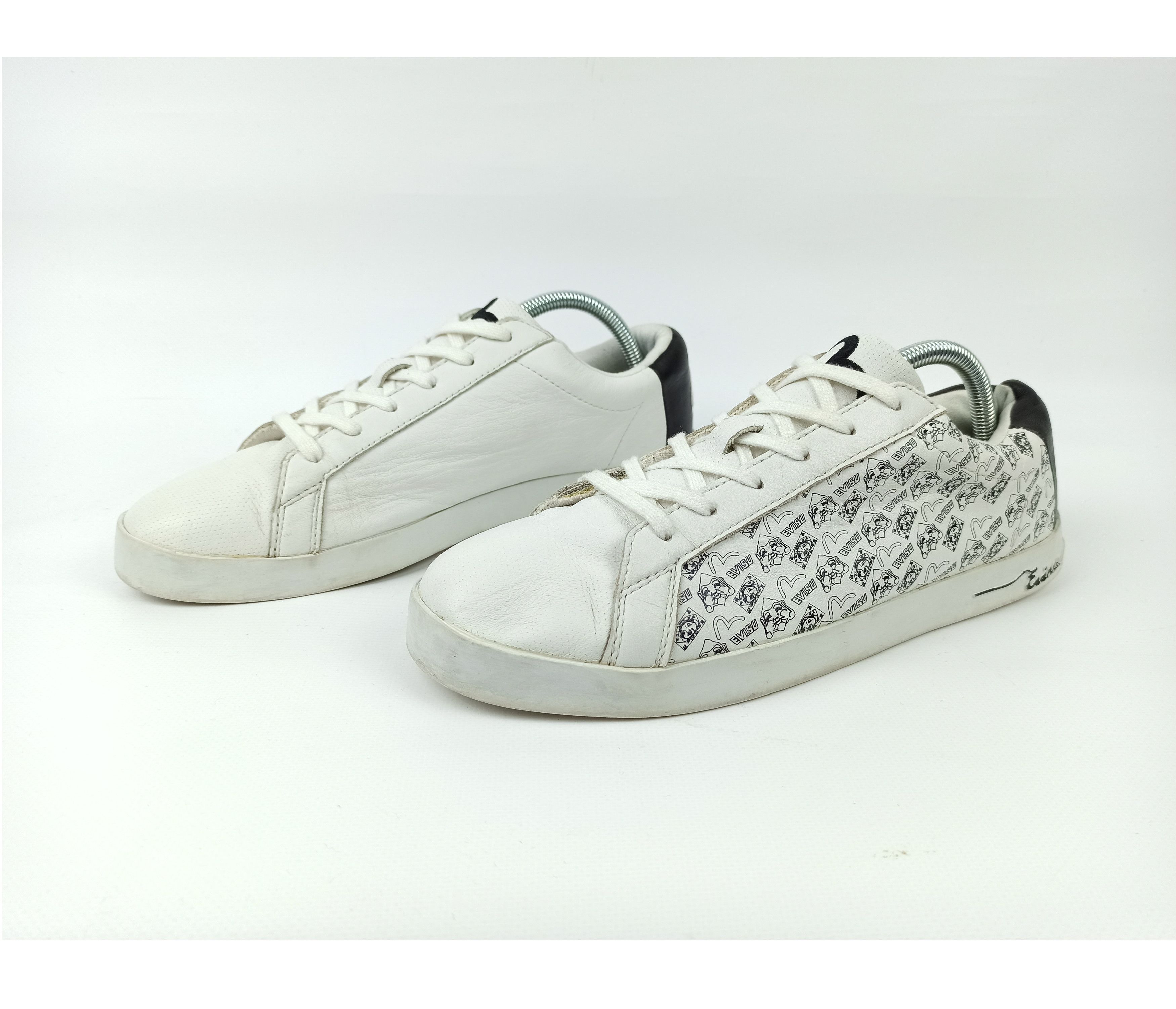 Evisu Evisu Vintage Leather Sneakers Size US 10 / EU 43 - 6 Thumbnail