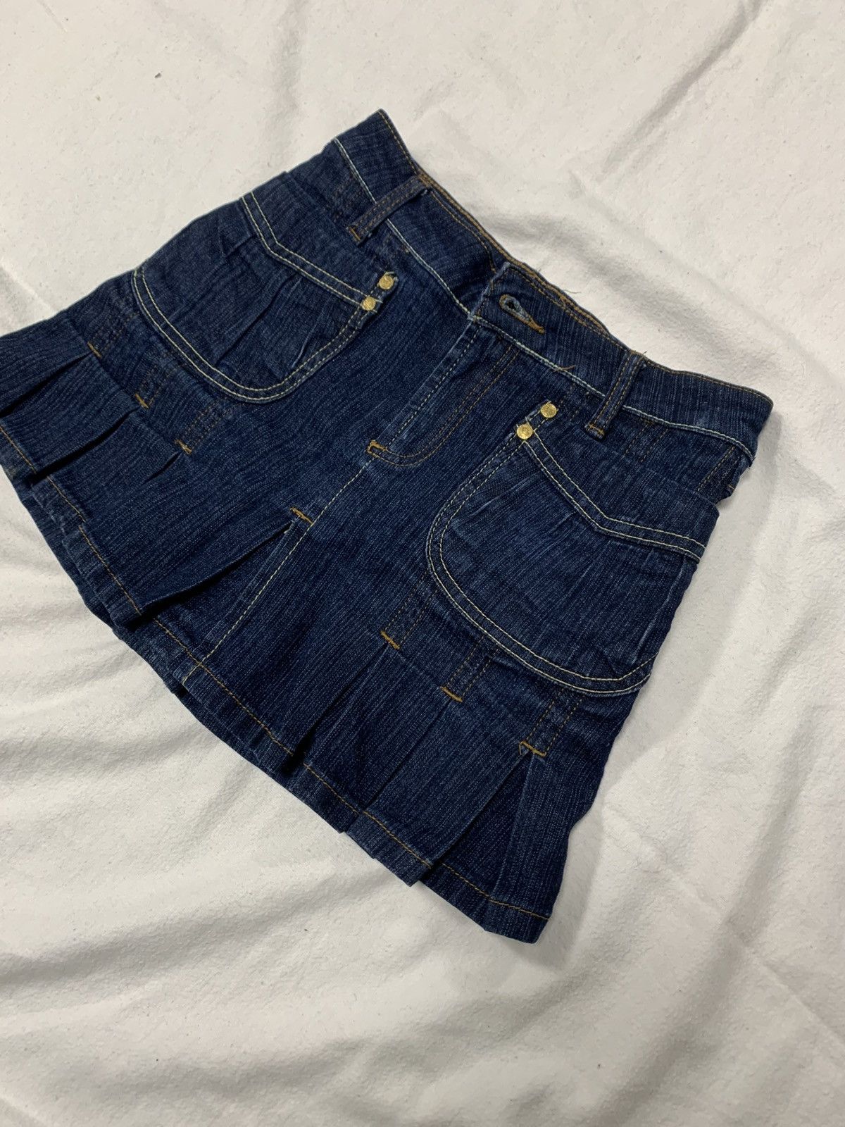 Southpole × Vintage VINTAGE 90S SOUTH POLE PRINTED MINI SKIRT Size 26" / US 2 / IT 38 - 4 Thumbnail