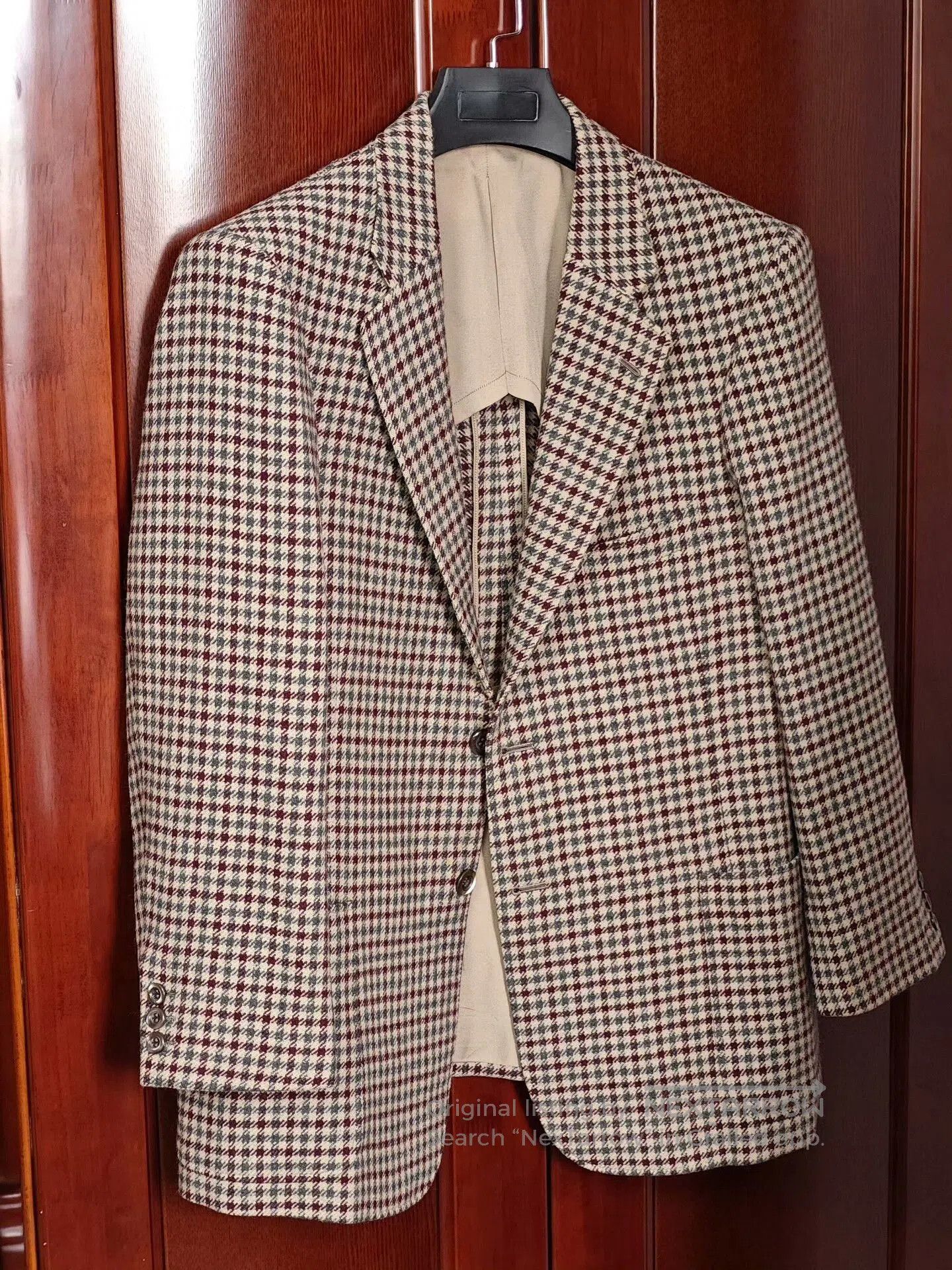 Japanese Brand Custom British Wool Blend Suit. Size US L / EU 52-54 / 3 - 1 Thumbnail