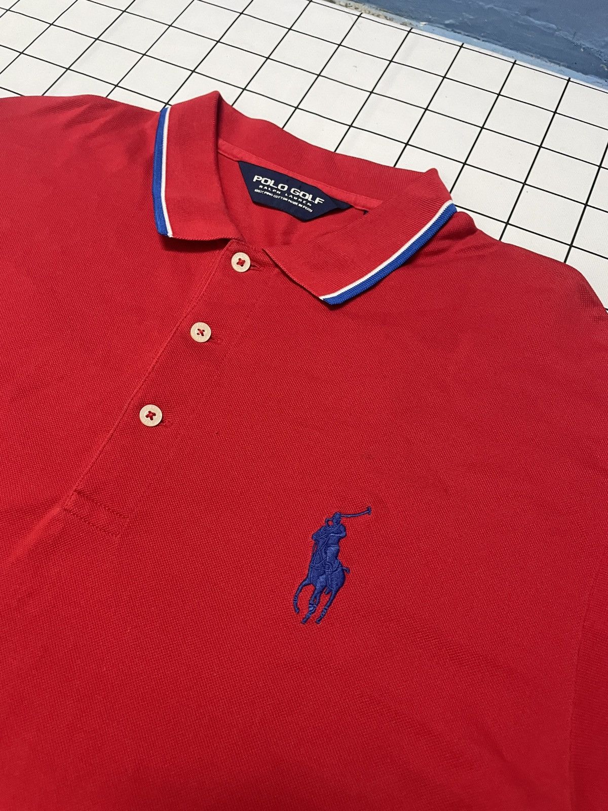 Polo Ralph Lauren Vintage 90s x polo golf ralph lauren x large x made in peru Size US L / EU 52-54 / 3 - 2 Thumbnail