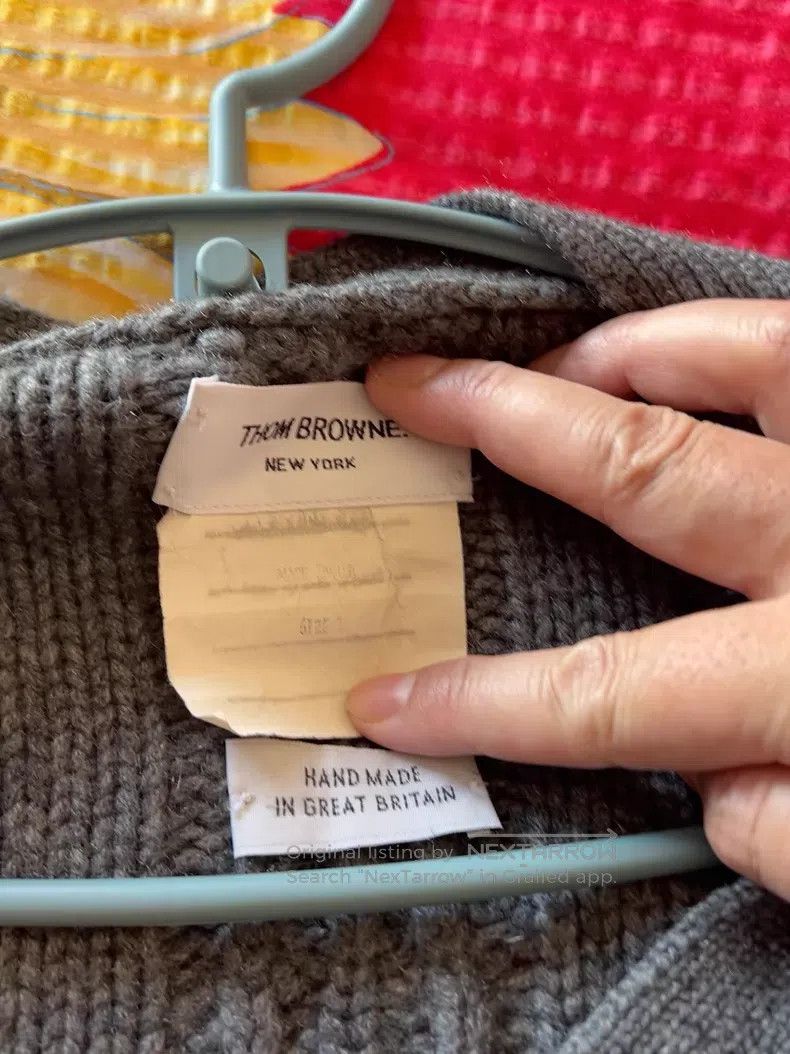 Thom Browne Thom Browne Wool Knit Cardigan Size US M / EU 48-50 / 2 - 2 Thumbnail