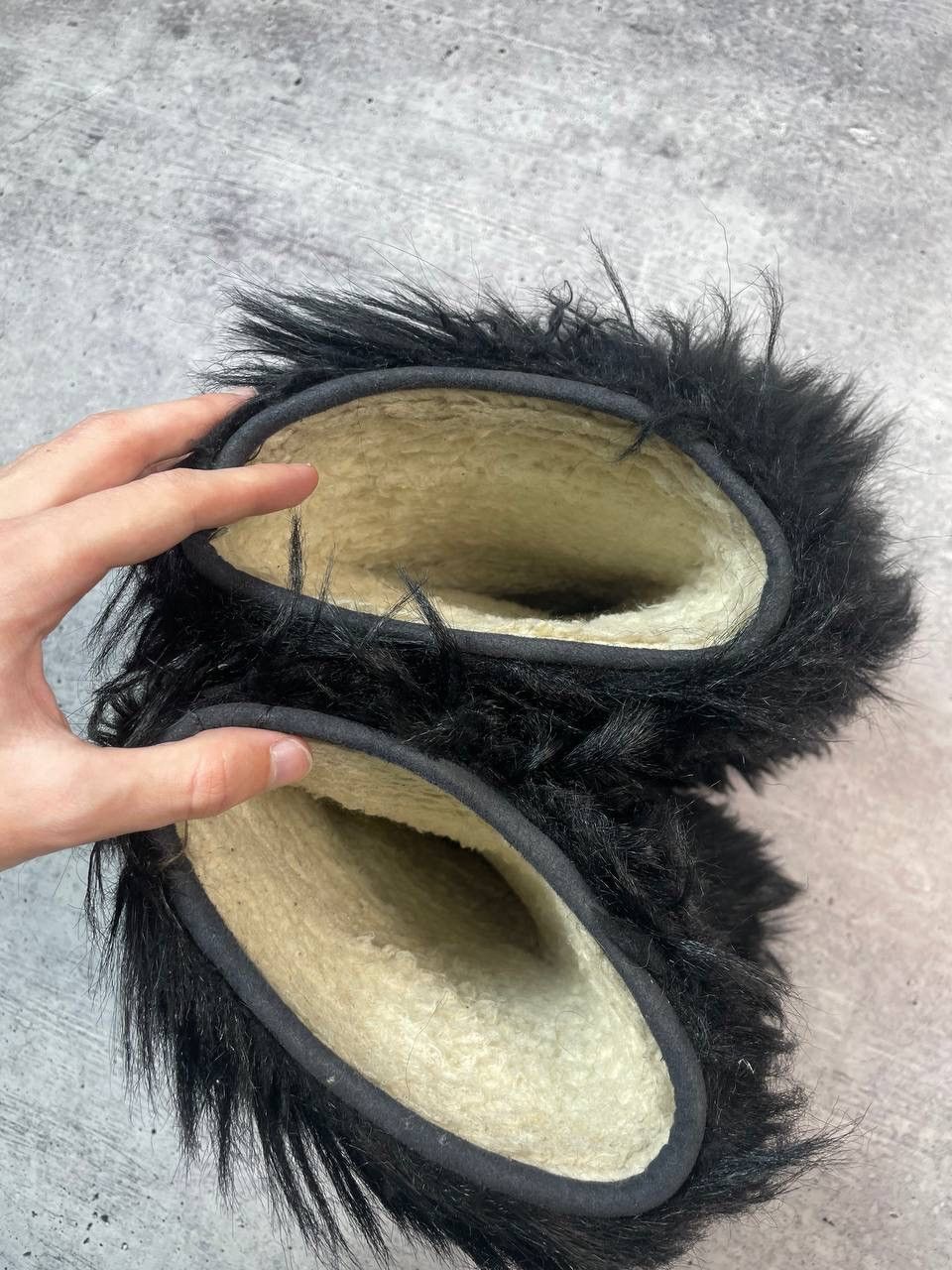Hysteric Glamour Vintage 00s Faux Fur Yeti Alaska Style Boots Y2K Size US 10 / IT 40 - 5 Thumbnail
