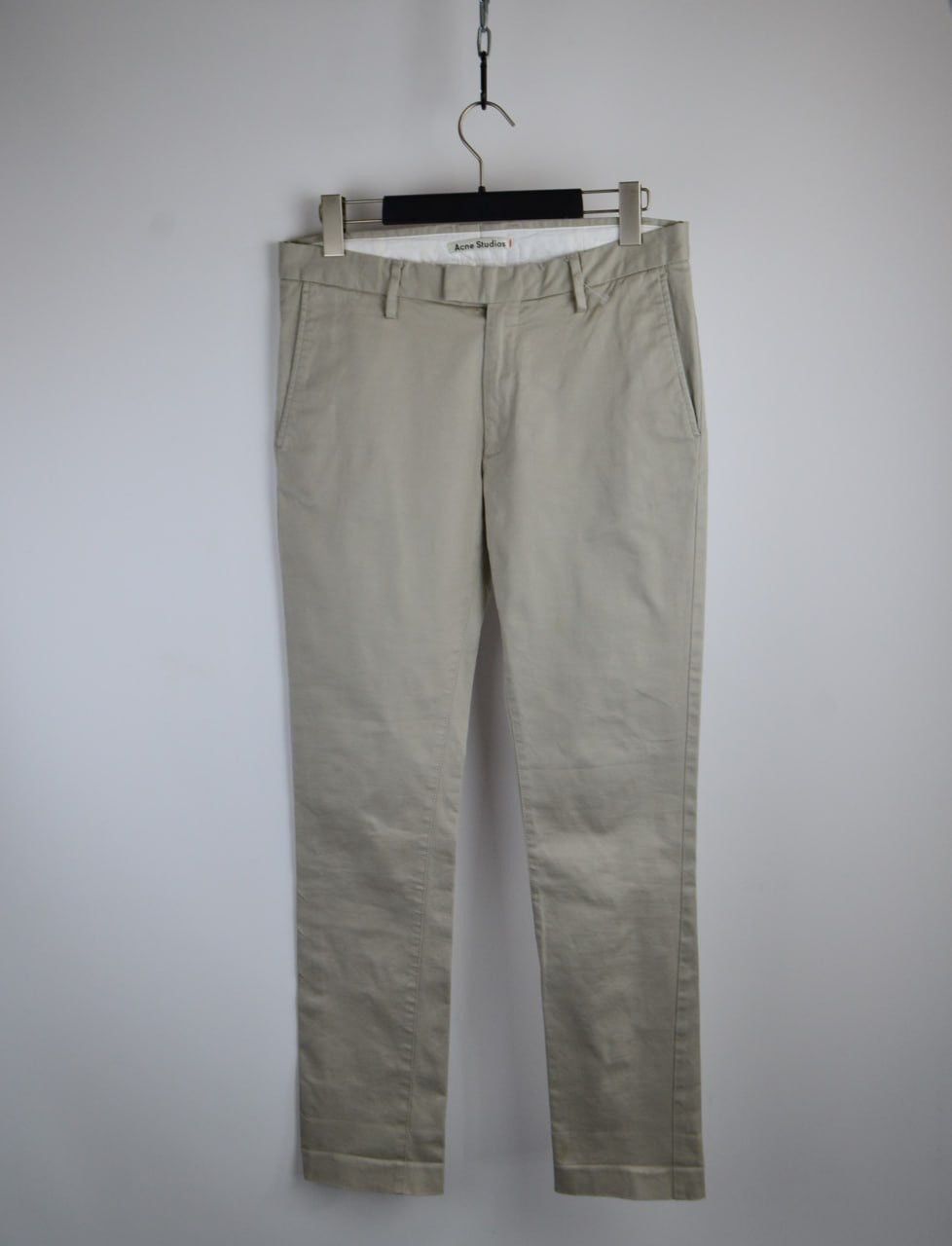 Acne Studios Acne Studios Max Twill Chino Cropped Trouser Jogger Pants Size US 34 / EU 50 - 1 Thumbnail