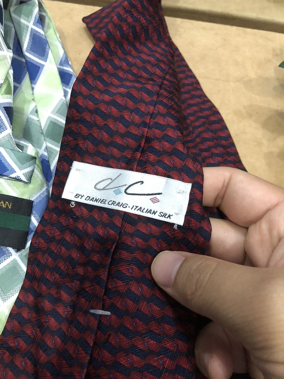 Alexander Julian Daniel craig x alexander julian silk neck tie Size ONE SIZE - 6 Thumbnail
