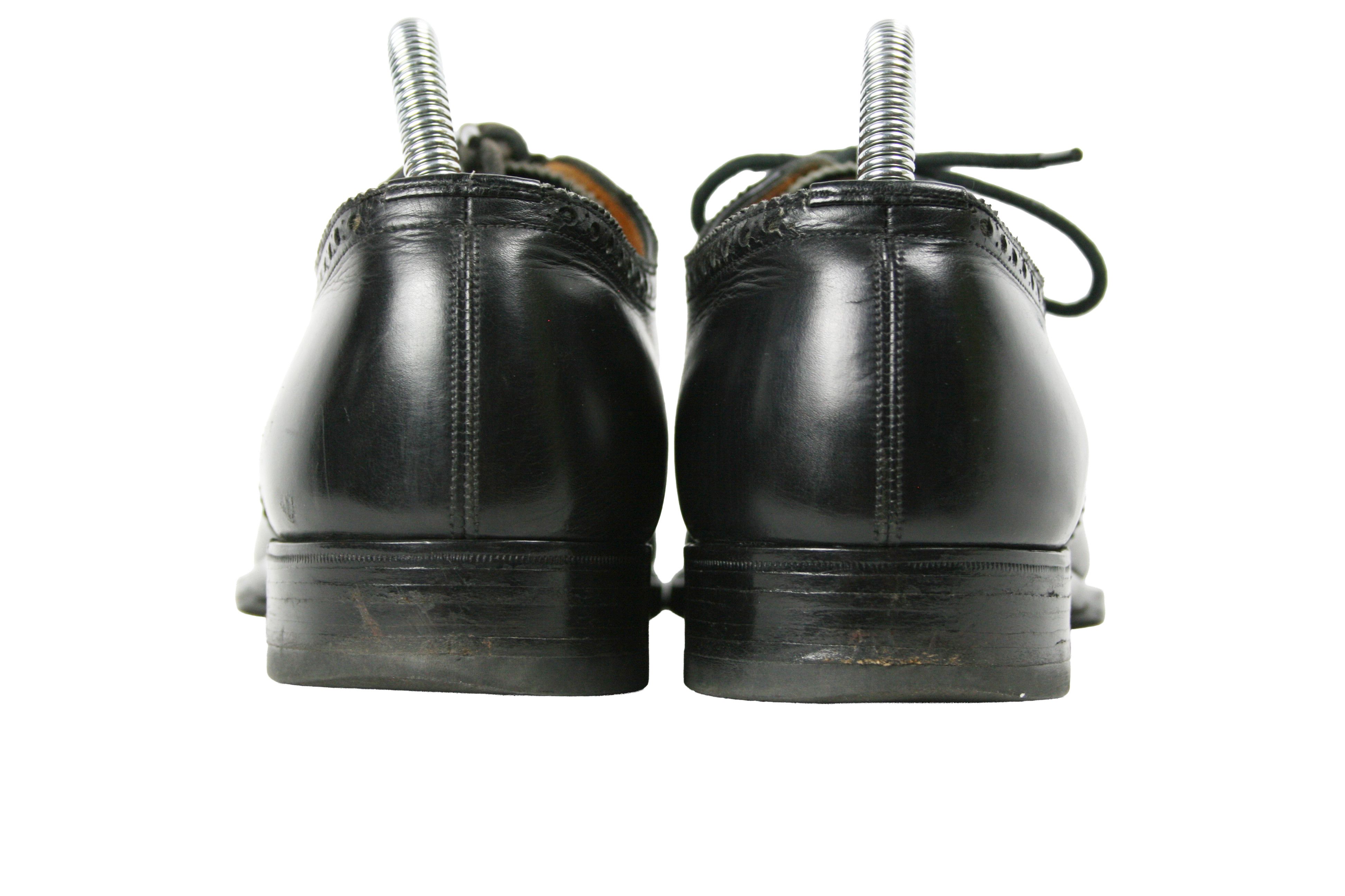 Crockett & Jones 00S Healt Brand Leather Brogue Vintage Size US 8.5 / EU 41-42 - 11 Thumbnail