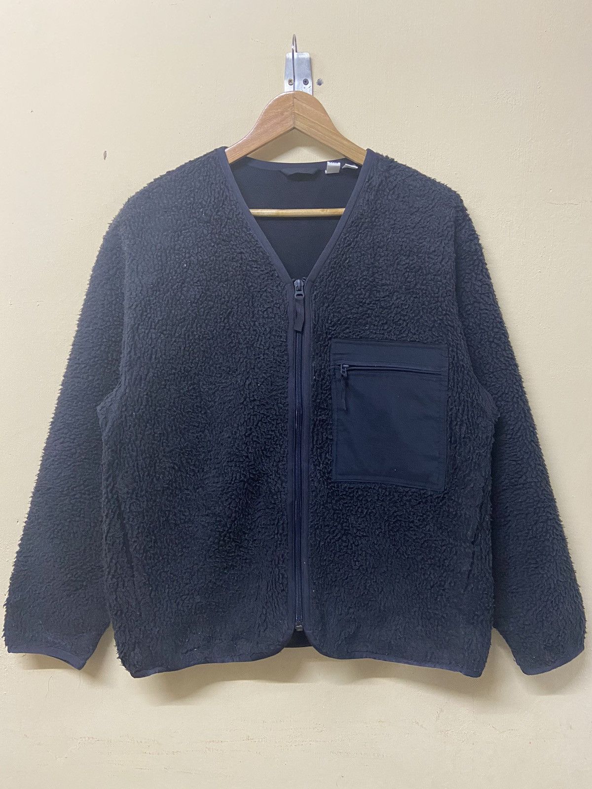 Japanese Brand × Lemaire × Uniqlo UNIQLO LEMAIRE FLEECE JACKET Size US M / EU 48-50 / 2 - 1 Thumbnail