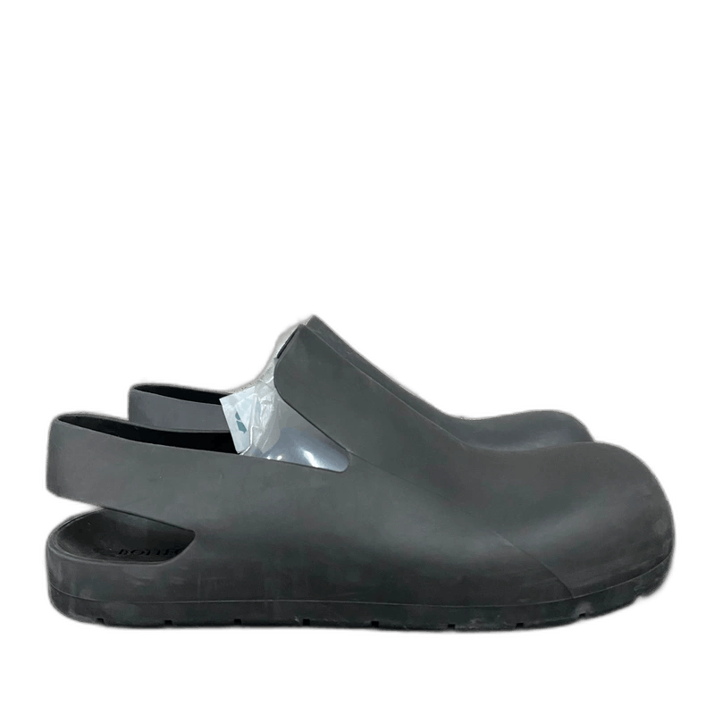 Bottega Veneta bottega veneta grey slip on sandals Size US 11 / EU 44 - 1 Thumbnail