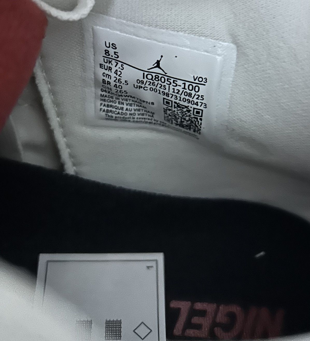 Jordan Brand Nike Air Jordan 4 Nigel Sylvester 'Brick After Brick' UK 7.5 Size US 7.5 / EU 40-41 - 14 Thumbnail