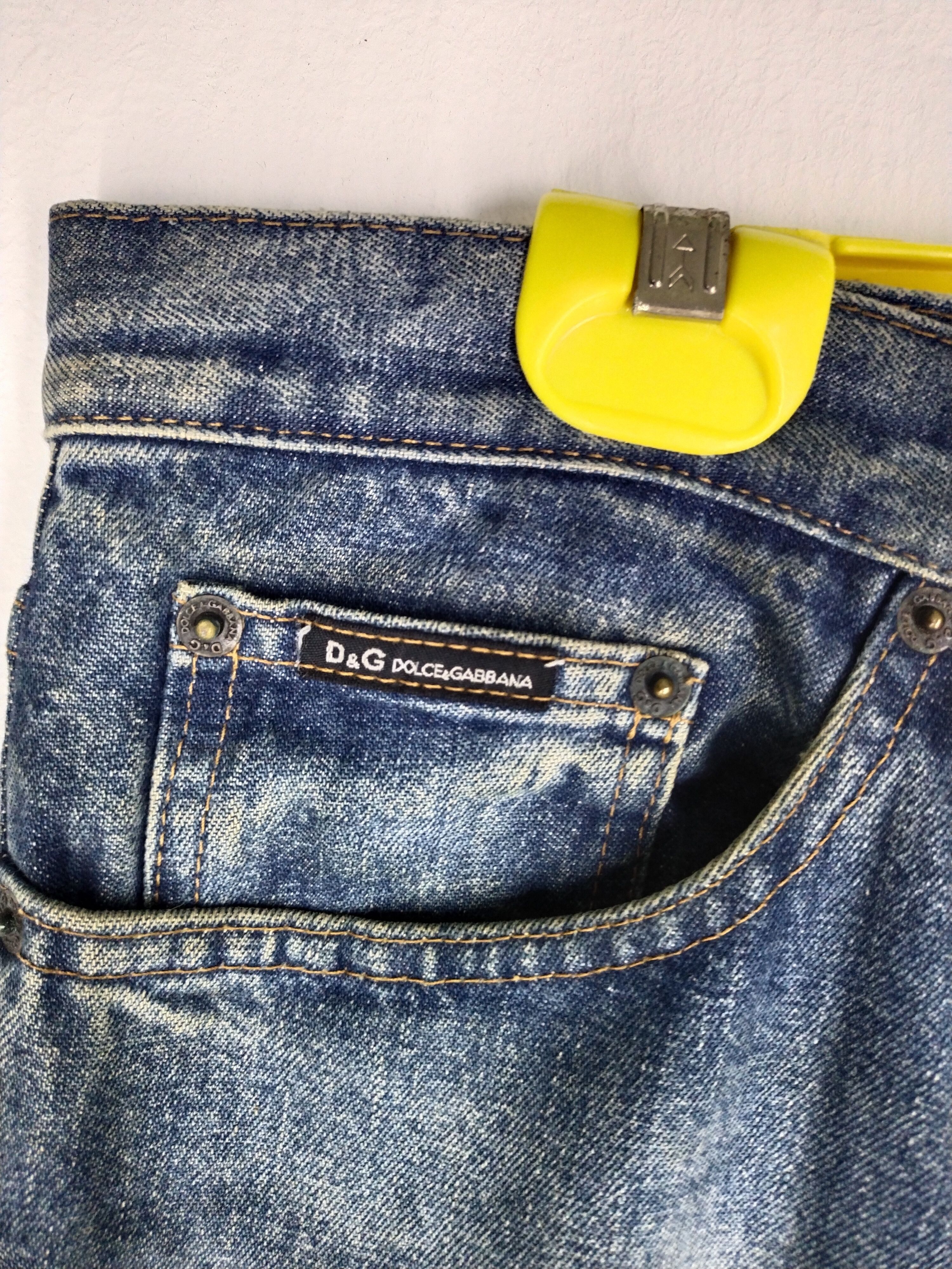 Dolce & Gabbana Dolce And Gabbana Vintage Denim Jeans Size US 37 - 6 Thumbnail