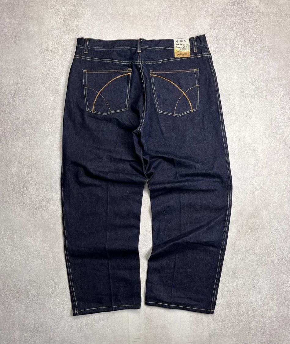 Pelle Pelle Vintage Pelle Pelle Baggy Y2K Denim Pants 44x34 Size US 44 / EU 60 - 1 Thumbnail