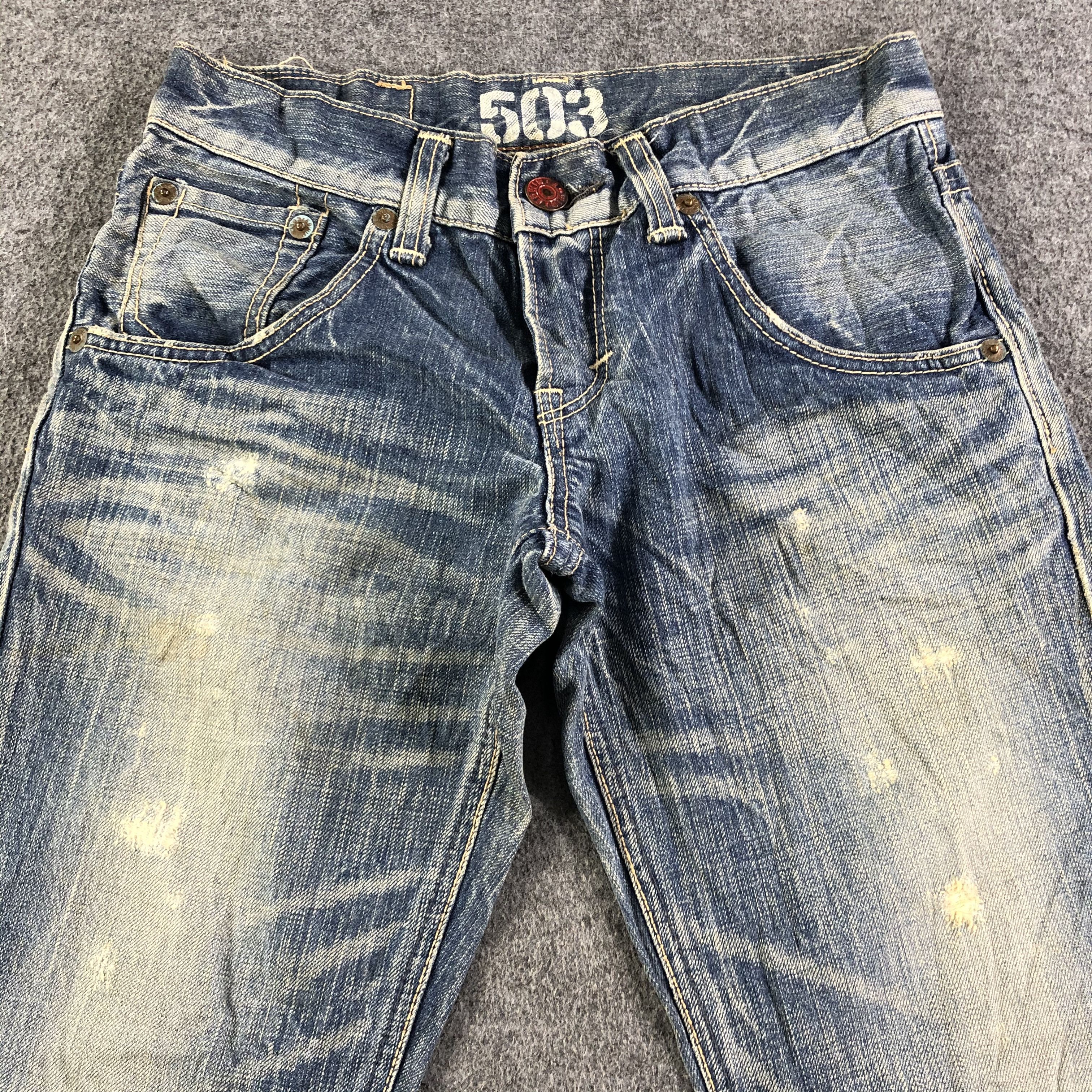 Edwin Vintage Blue Wash Edwin 503 Flare Jeans-J2907 Size US 30 / EU 46 - 3 Thumbnail