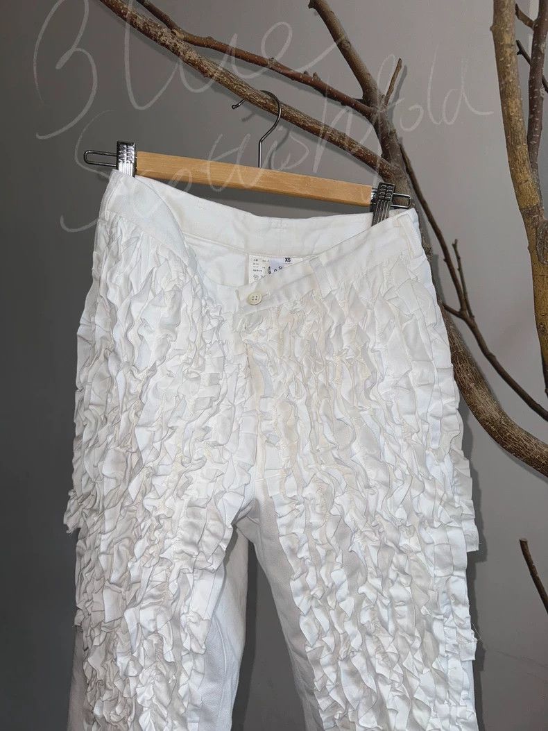 Comme des Garcons Comme Des Garcons size XS Lace white jeans Size 23" - 5 Thumbnail