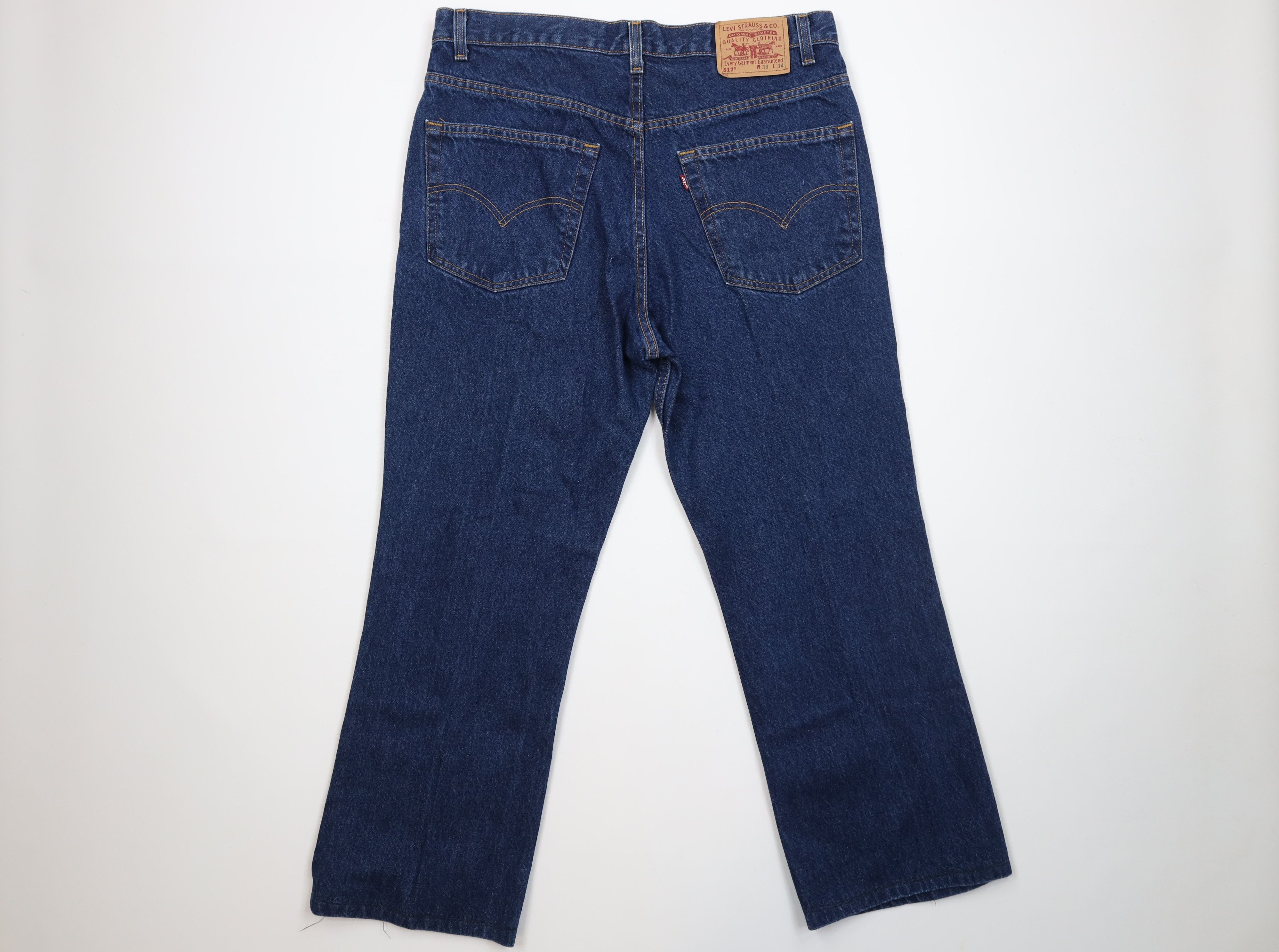 Levi's Vintage 90s Levis 517 Western Bootcut Flared Denim Jeans USA Size US 38 / EU 54 - 9 Thumbnail