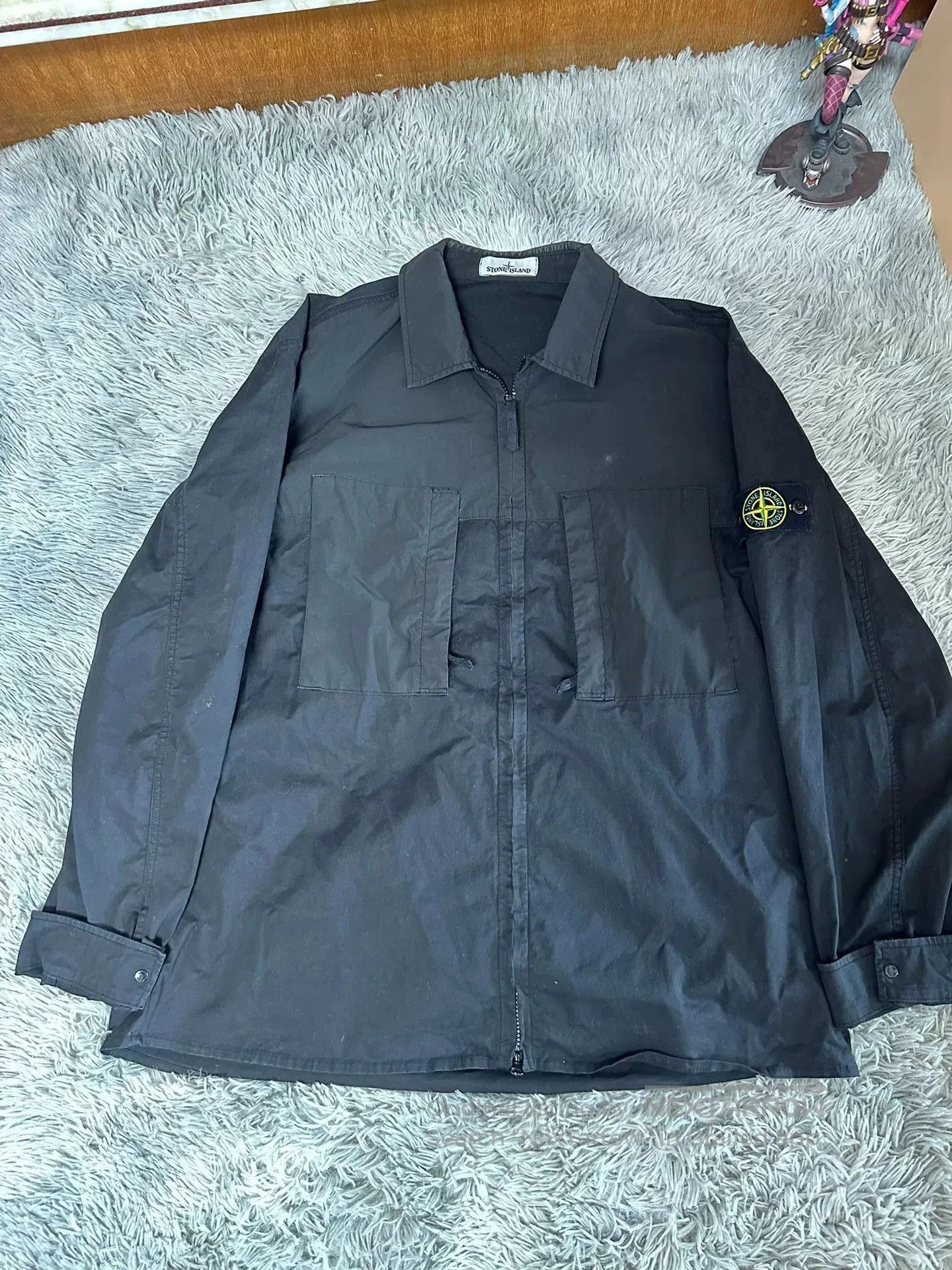 Stone Island Stone Island Black Patch Spliced Jacket. Size US XXL / EU 58 / 5 - 1 Thumbnail