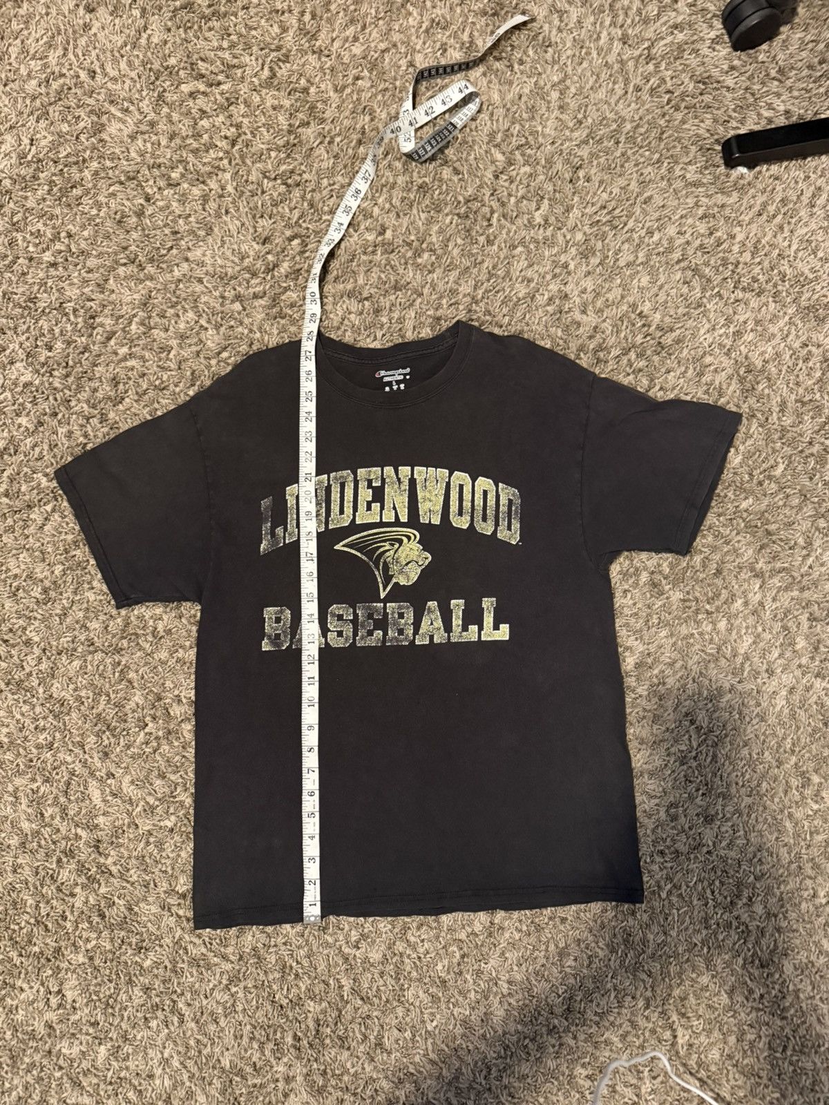 Champion Lindenwood vintage baseball shirt. Size US L / EU 52-54 / 3 - 1 Thumbnail