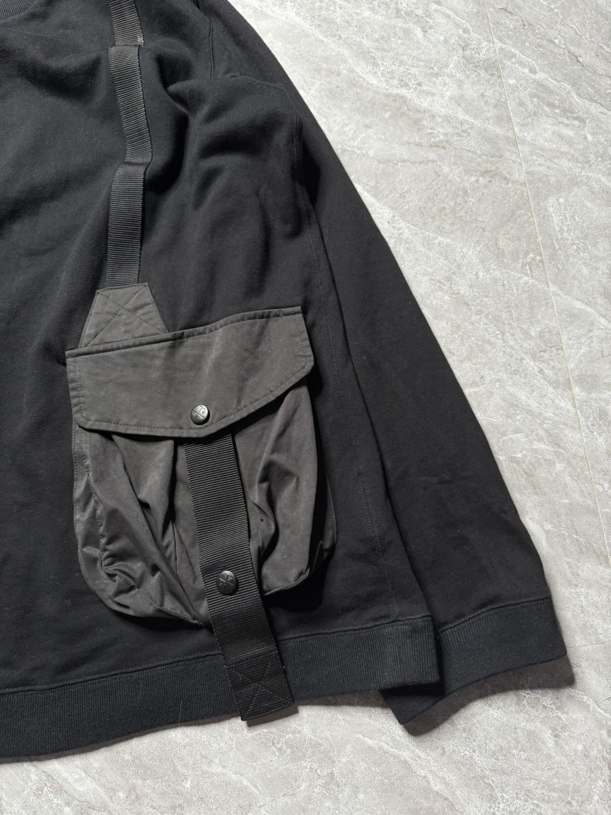 White Mountaineering White Mountaineering A/W 20 Hunting Pocket Taped Sweatshirt Size US M / EU 48-50 / 2 - 3 Thumbnail