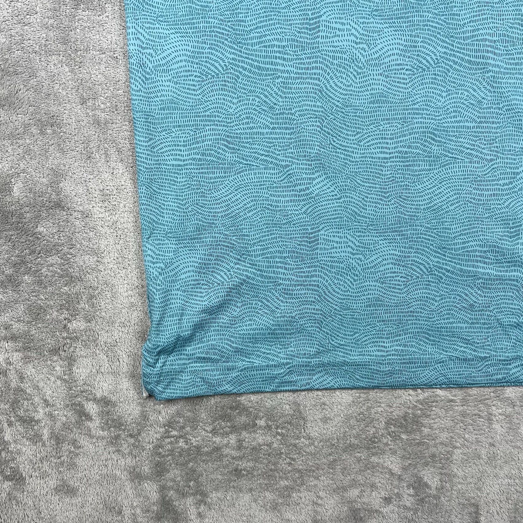 Vintage Walter Hagen Performance Polo Men’s XL Aqua Teal Blue Geometric Golf Perfect 11 Size US XL / EU 56 / 4 - 3 Thumbnail