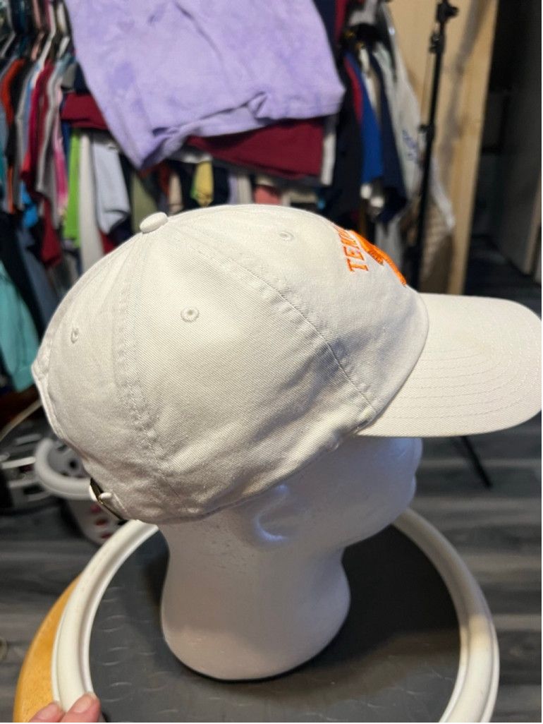 47 Men's '47 Tennessee Volunteers White Orange Baseball Cap Size ONE SIZE - 4 Thumbnail