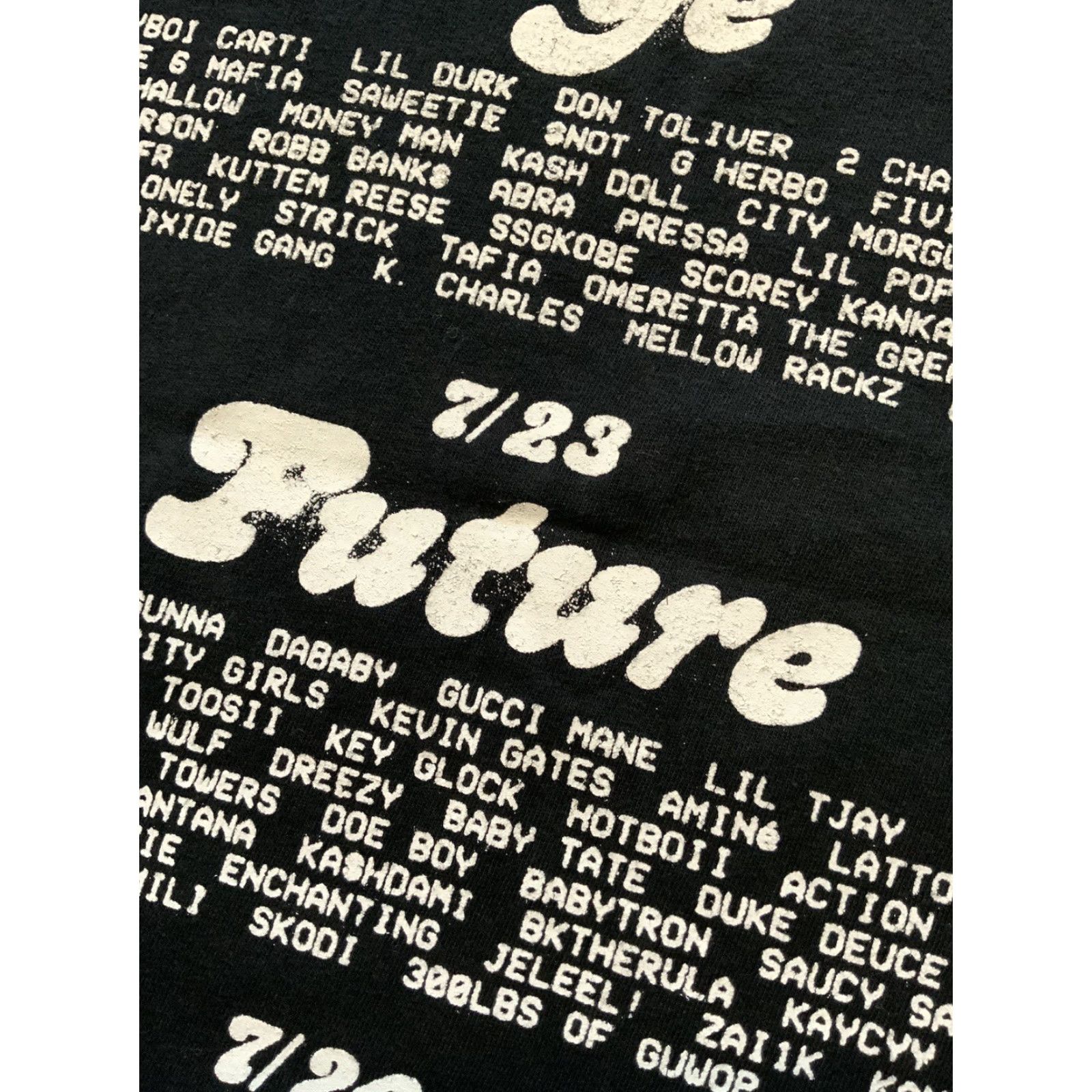 Vintage VINTAGE Rolling Loud T-Shirt Men Black Size M Kanye Playboi Carti Kendrick Lamar Lineup Sz. M Mens Size US M / EU 48-50 / 2 - 6 Thumbnail