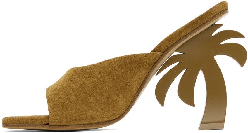 Palm Angels o1y1125 Mules in Brown Size US 6 / IT 36 - 2 Thumbnail