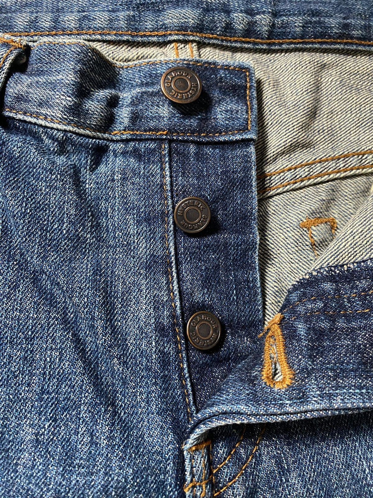 Hysteric Glamour Hysteric Glamour ‘Patchwork’ Flared Leg Denim Size US 30 / EU 46 - 4 Thumbnail