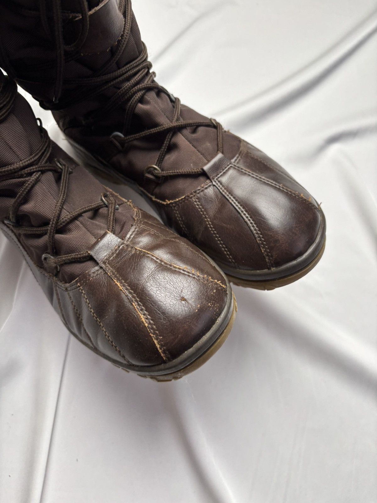 Vintage Vintage military lace up adjustable boots Size US 10 / IT 40 - 5 Thumbnail