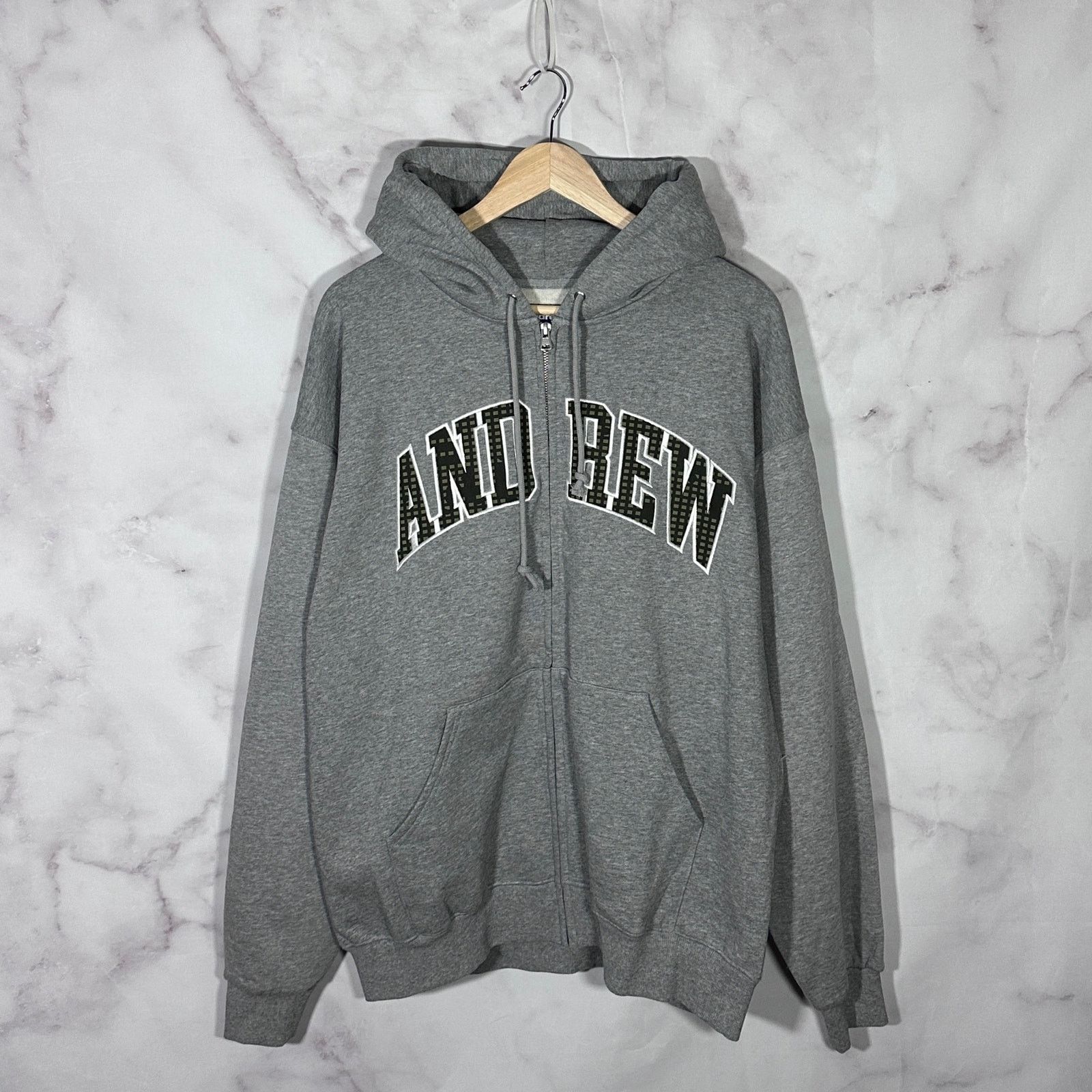 Andrew Grey/Night Camo Zip Hoodie Size US XL / EU 56 / 4 - 1 Thumbnail