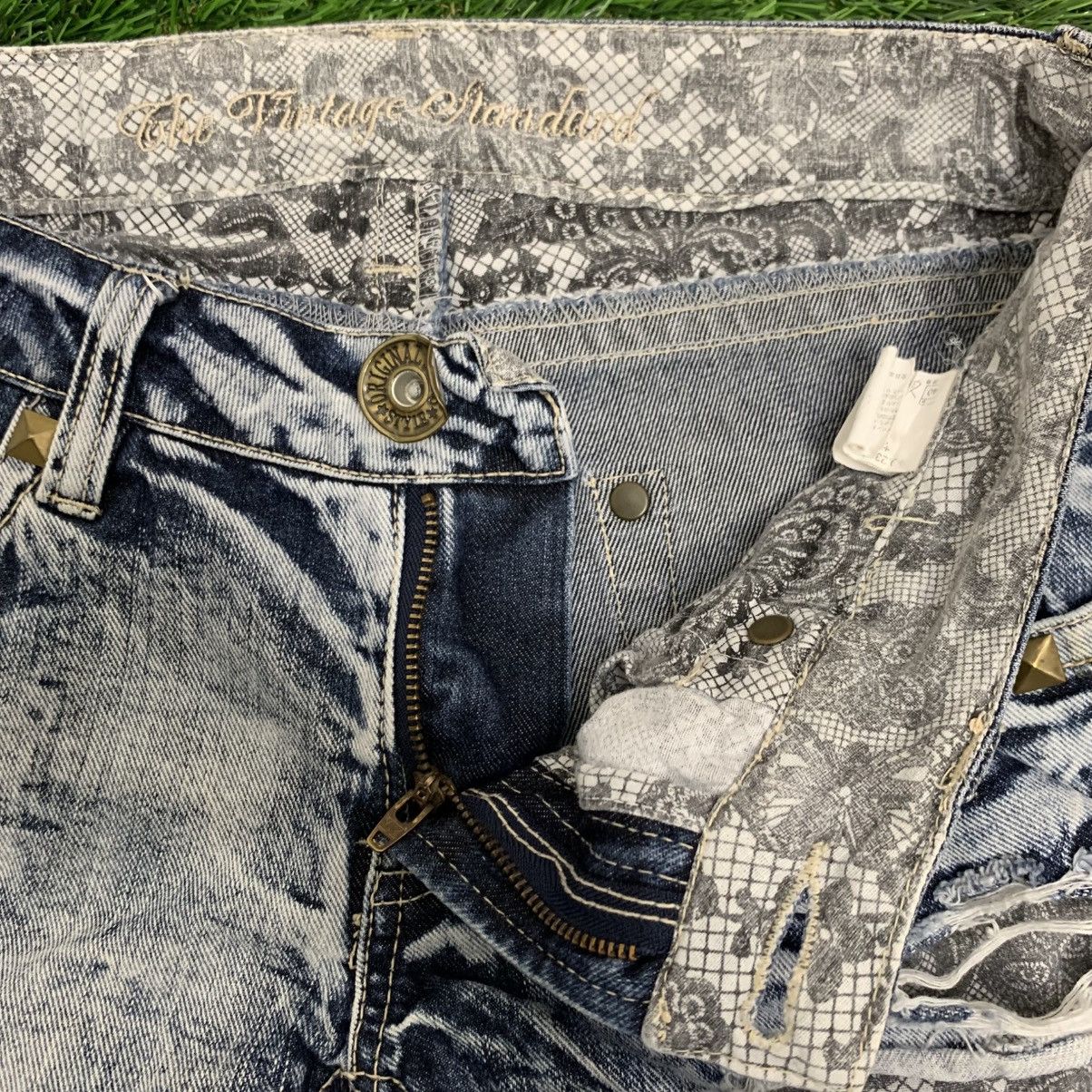 Japanese Brand Rare The Vintage Standard Denim Clawmark Distressed Jeans Size US 29 - 13 Thumbnail