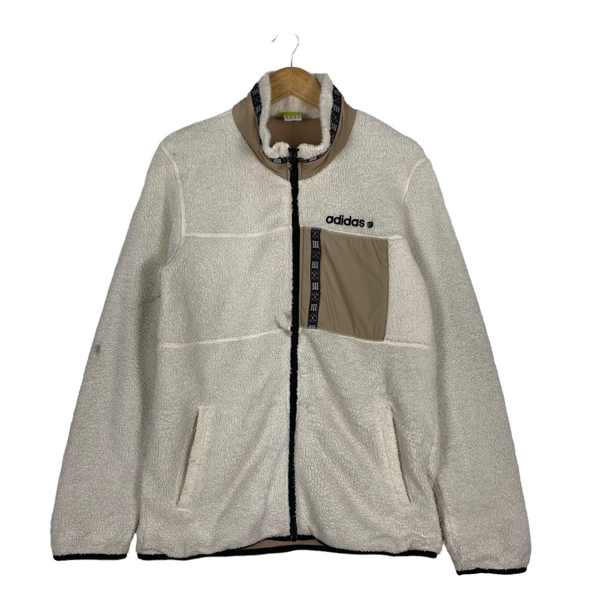 Adidas Adidas Neo Zipper Fleece Size US M / EU 48-50 / 2 - 1 Thumbnail
