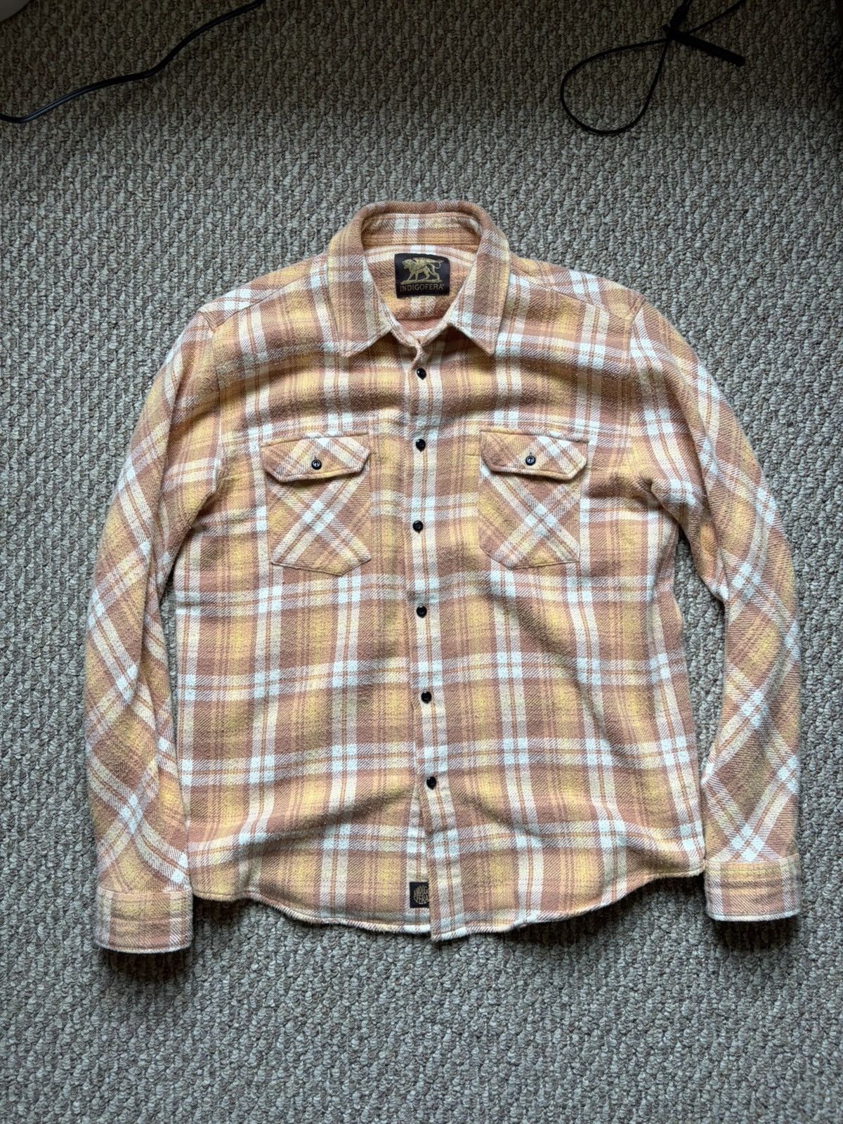 Indigofera Bryson Flannel Brushed Size US L / EU 52-54 / 3 - 1 Thumbnail