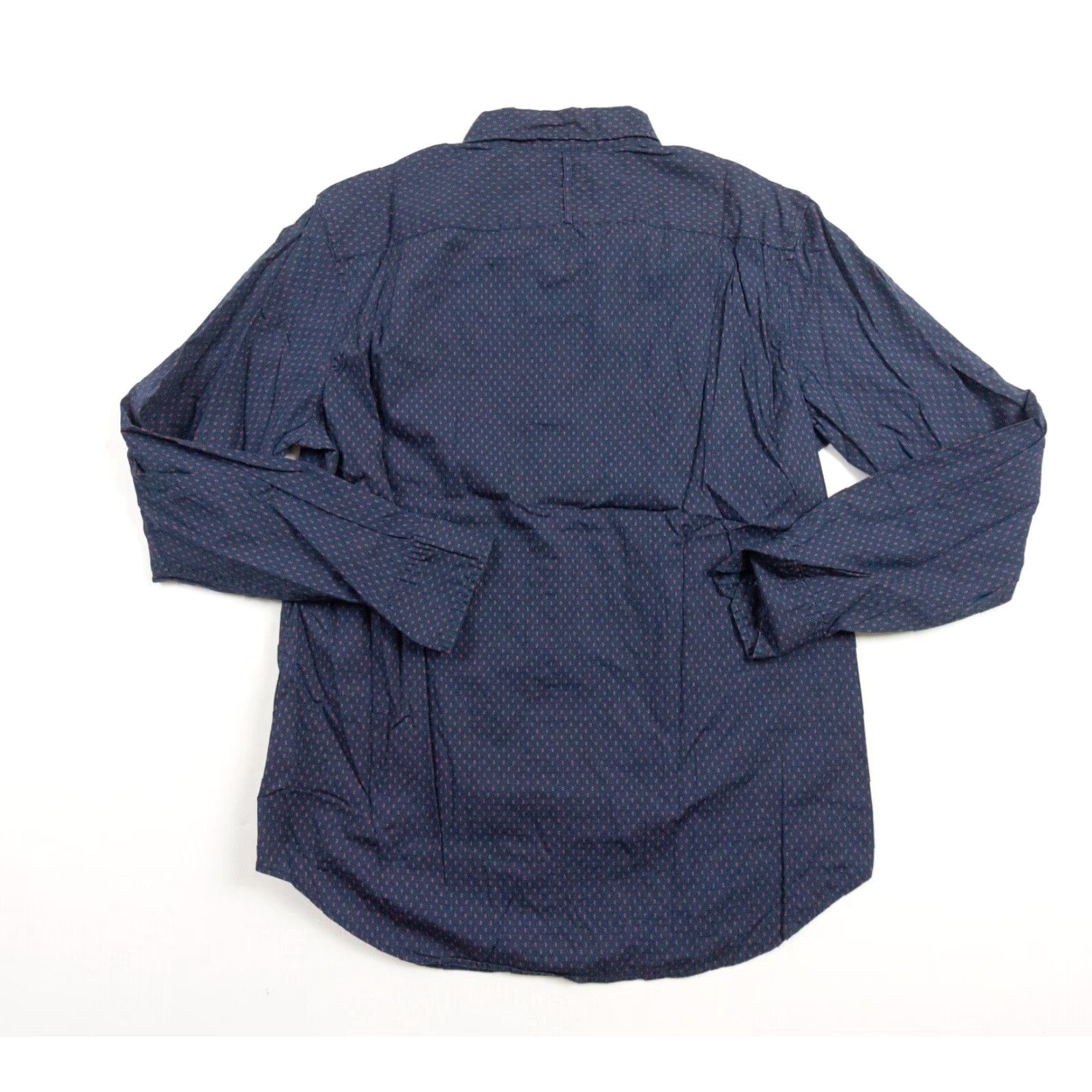 Banana Republic Banana Republic Banana Republic Men’s Camden Fit Button Down Shirt M Medium Blue Cotton Button-Up Collared Long Sleeve Zip? Size US M / EU 48-50 / 2 - 4 Thumbnail