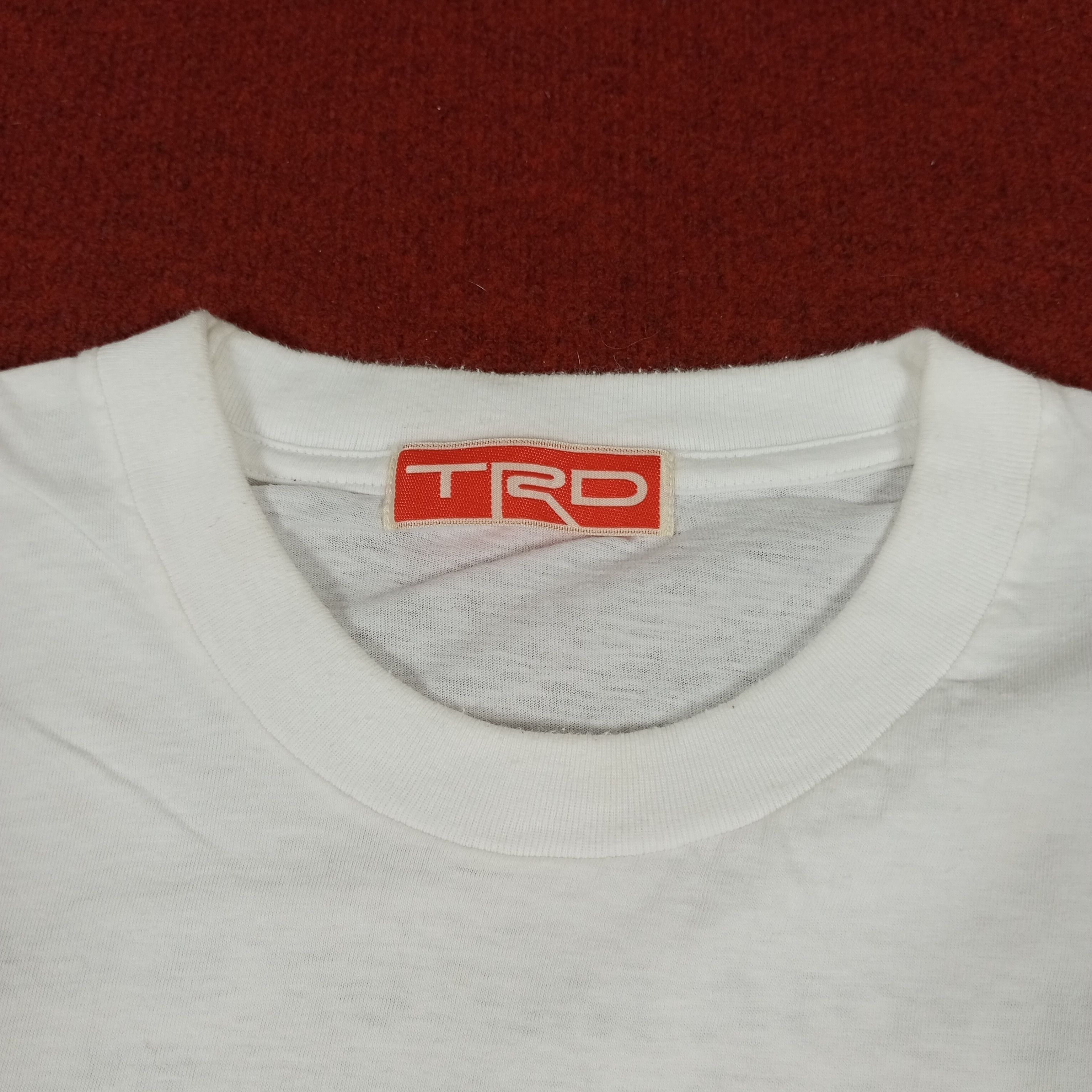 Japanese Brand × Vintage TRD Toyota Motorsports Racing Development Tshirt Size US M / EU 48-50 / 2 - 5 Thumbnail