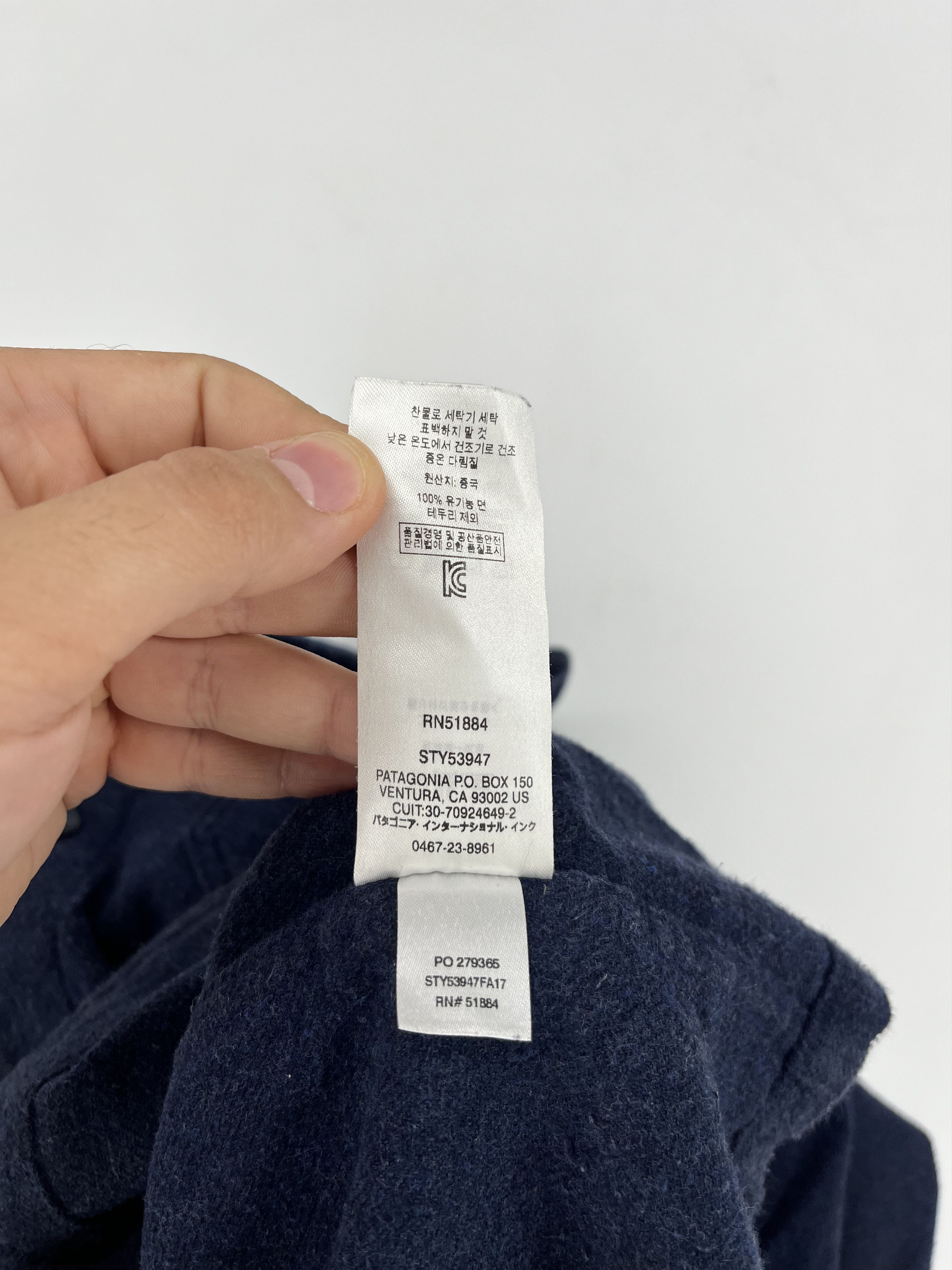 Patagonia Patagonia Men's Long-Sleeved Fjord Flannel Shirt Blue Size S Size US S / EU 44-46 / 1 - 13 Thumbnail